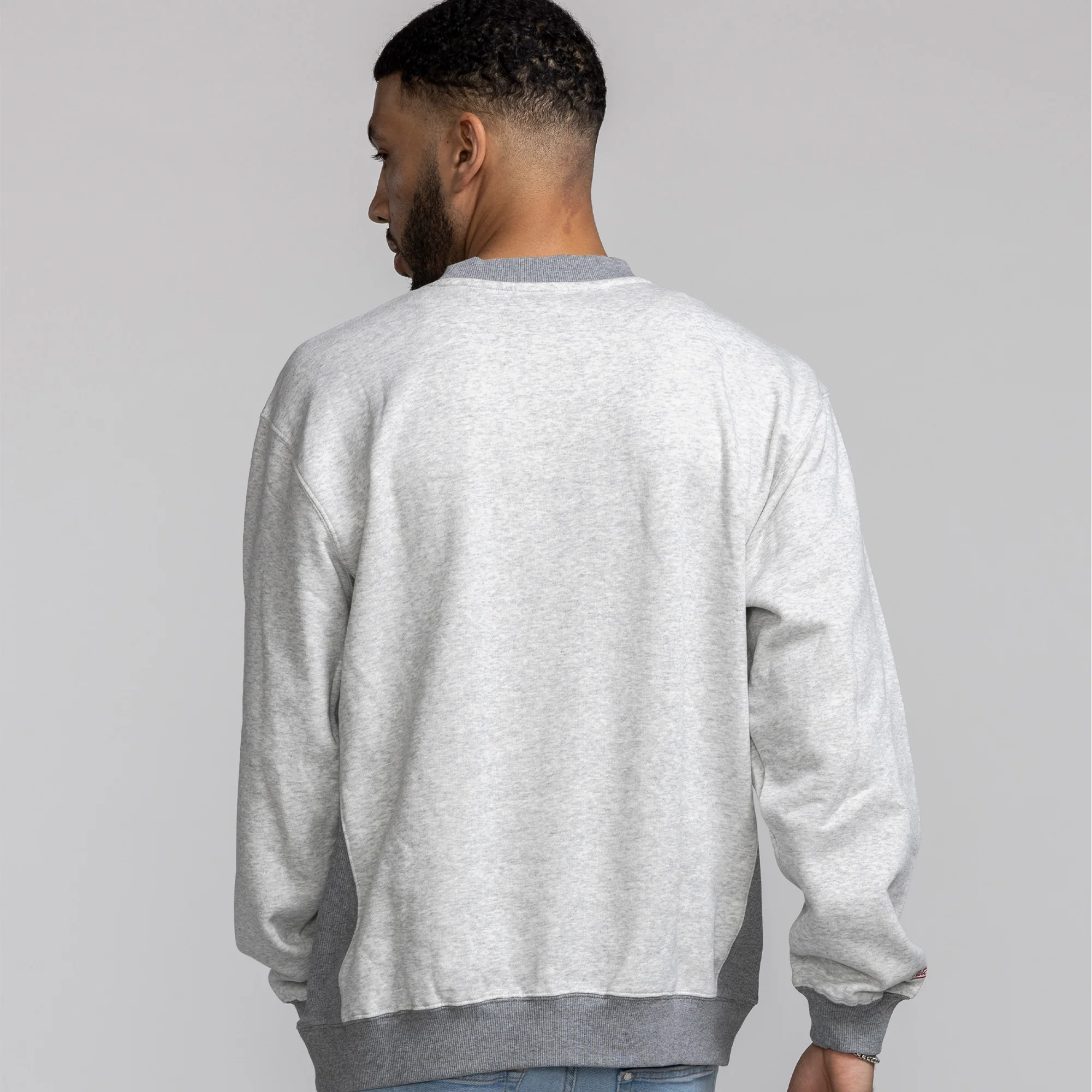 Mitchell & Ness Miami HEAT Premium Fleece Crewneck - Image 2