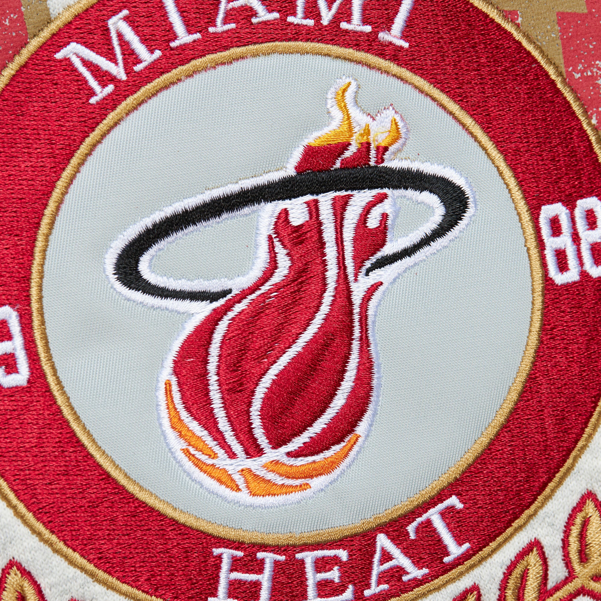 Mitchell & Ness Miami HEAT Premium Fleece Crewneck - Image 5