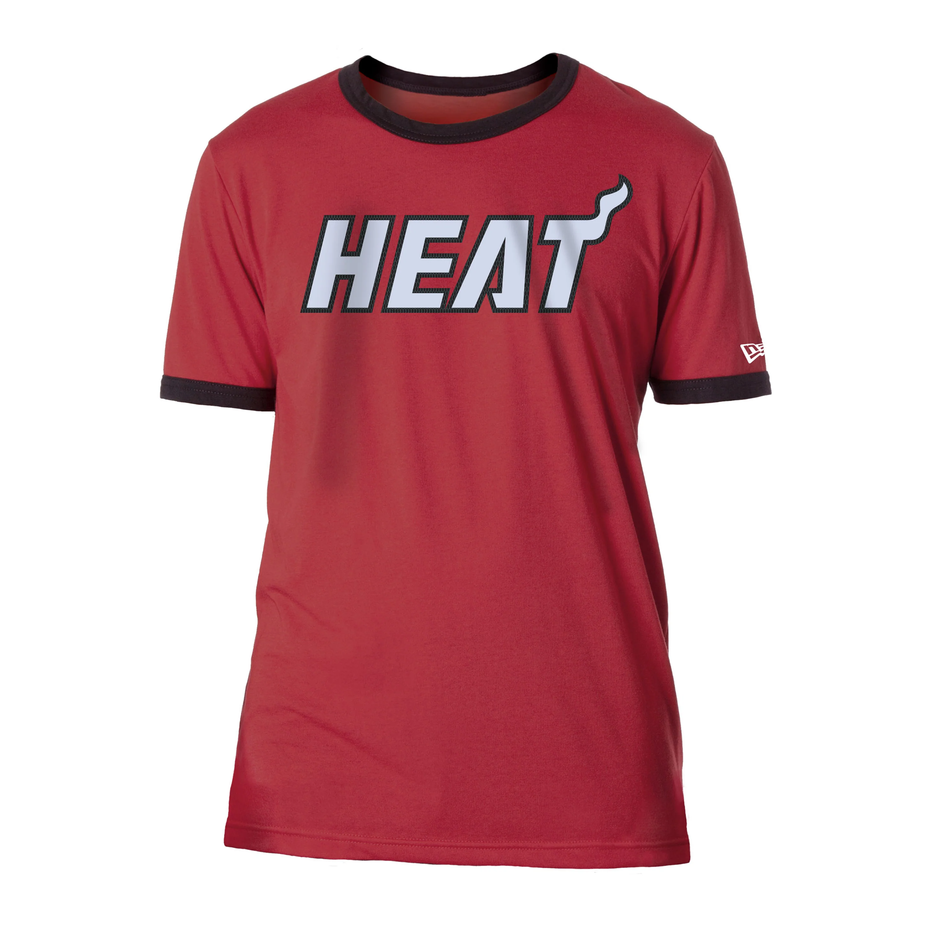 New ERA Miami HEAT Ringer Tee
