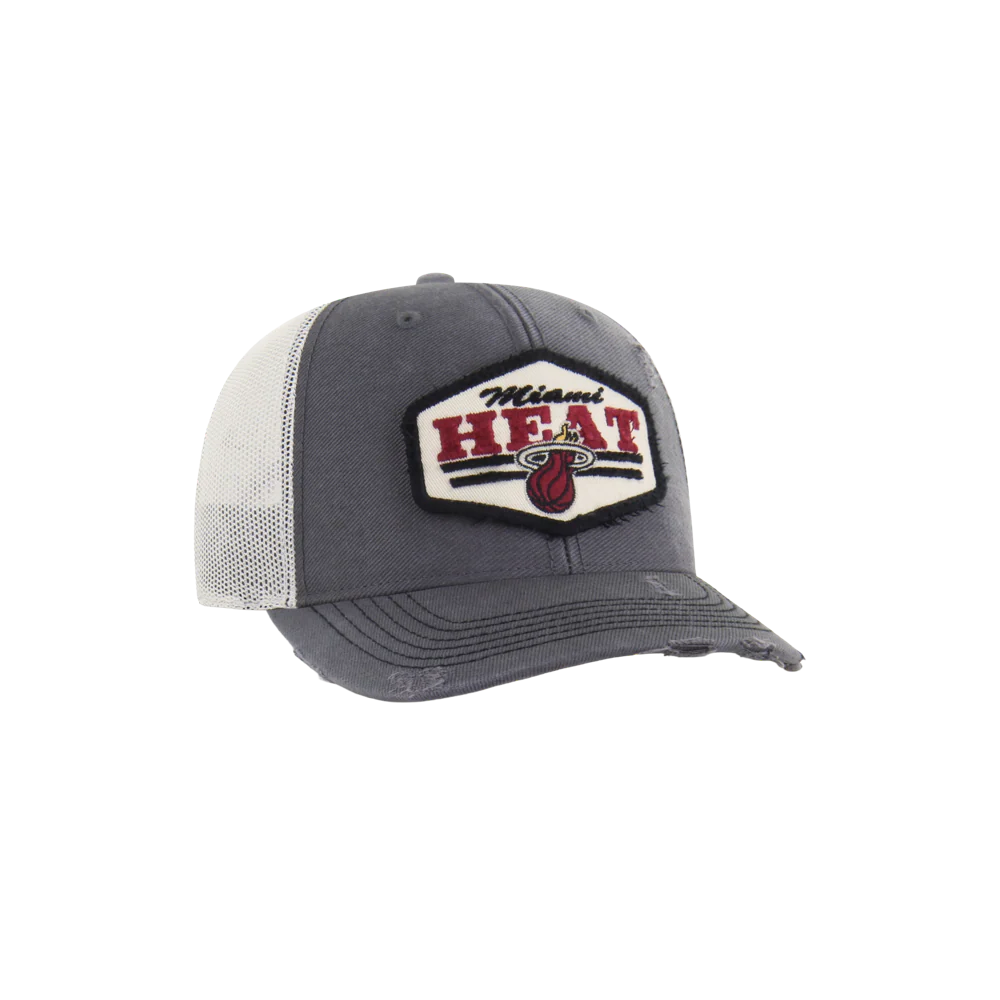 '47 Brand Miami HEAT Salvage Trucker Snapback - Image 3