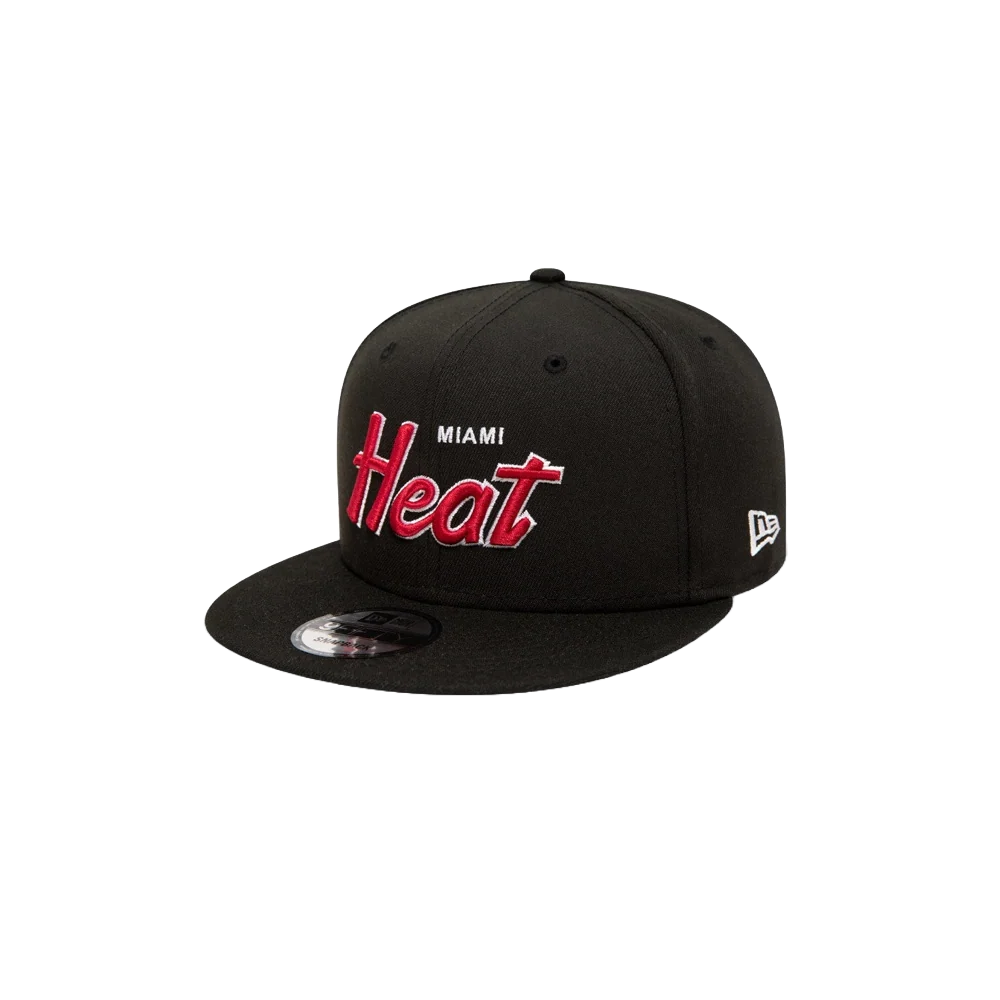 New Era Miami HEAT Retro Script Snapback - Image 3