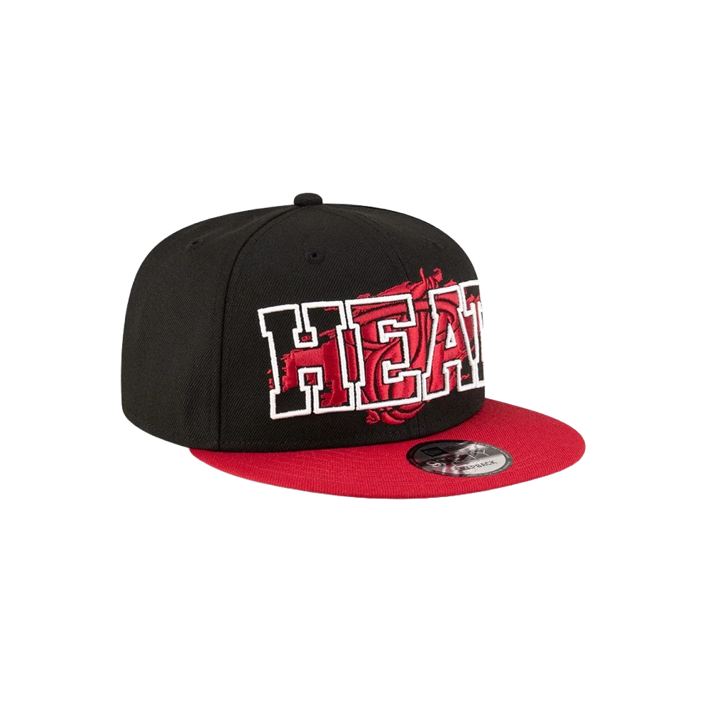 New Era Miami HEAT Splatter Snapback - Image 5