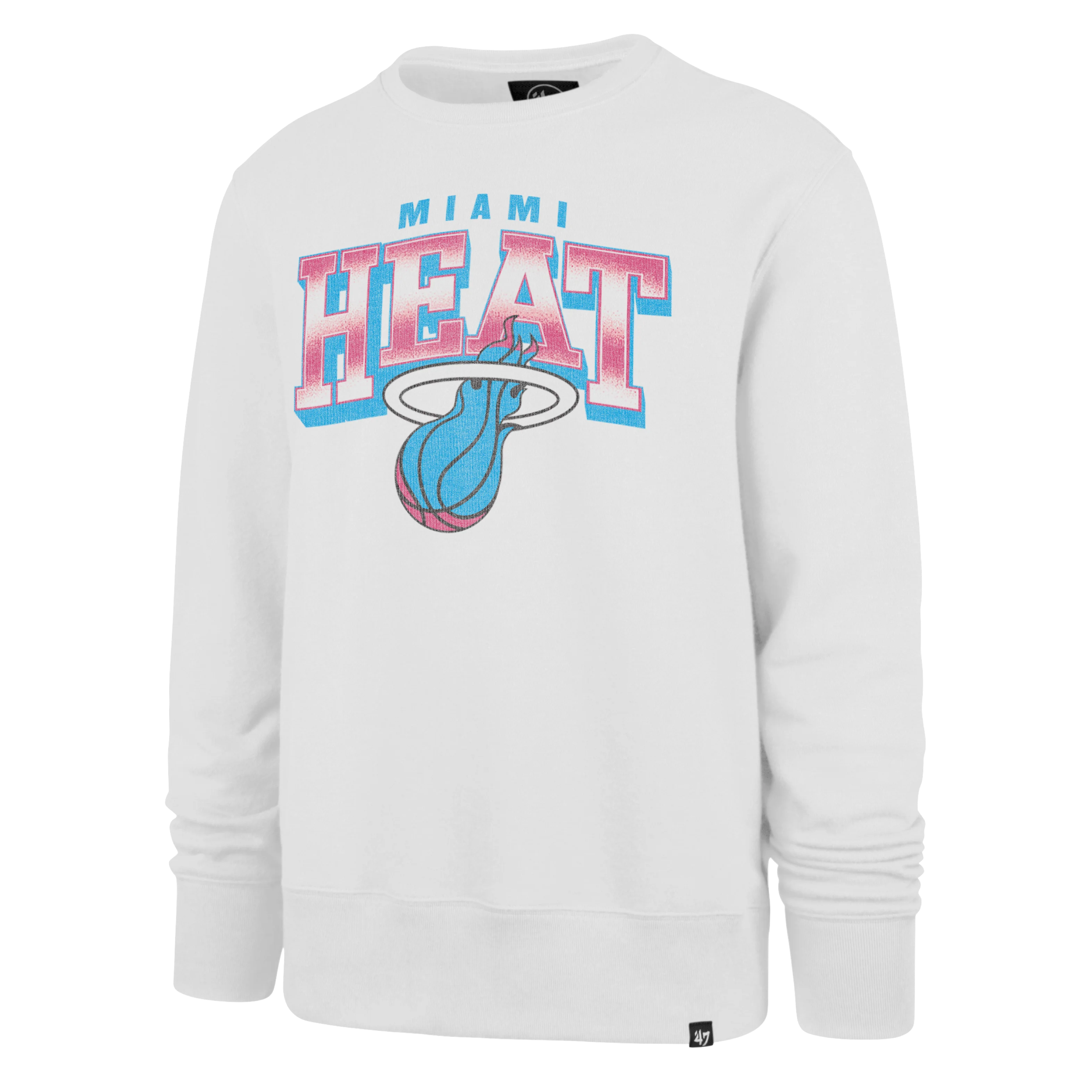 '47 Brand Miami HEAT Original Vice Spotlight Crewneck - Image 4
