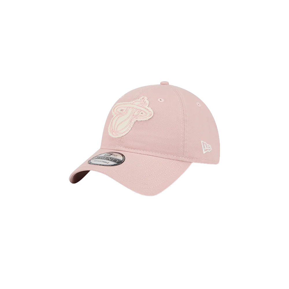 New Era Miami HEAT Pink Stamp Dad Hat - Image 3