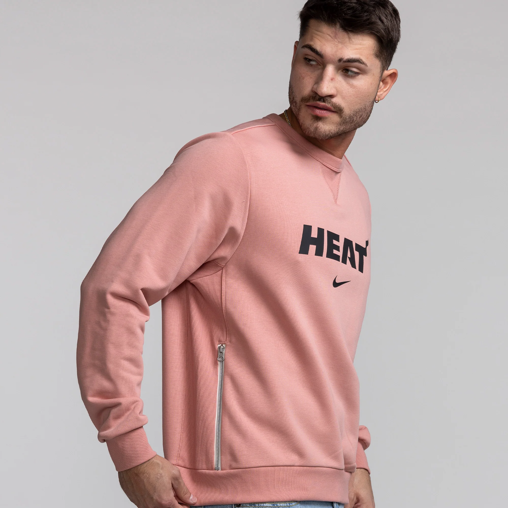 Nike Miami HEAT Standard Issue Crewneck Sweatshirt - Image 3