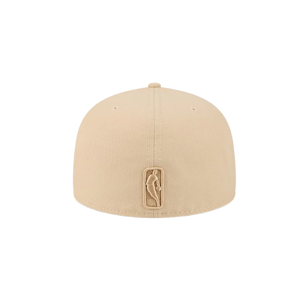 New Era Miami HEAT Tan Fitted Hat - Image 2