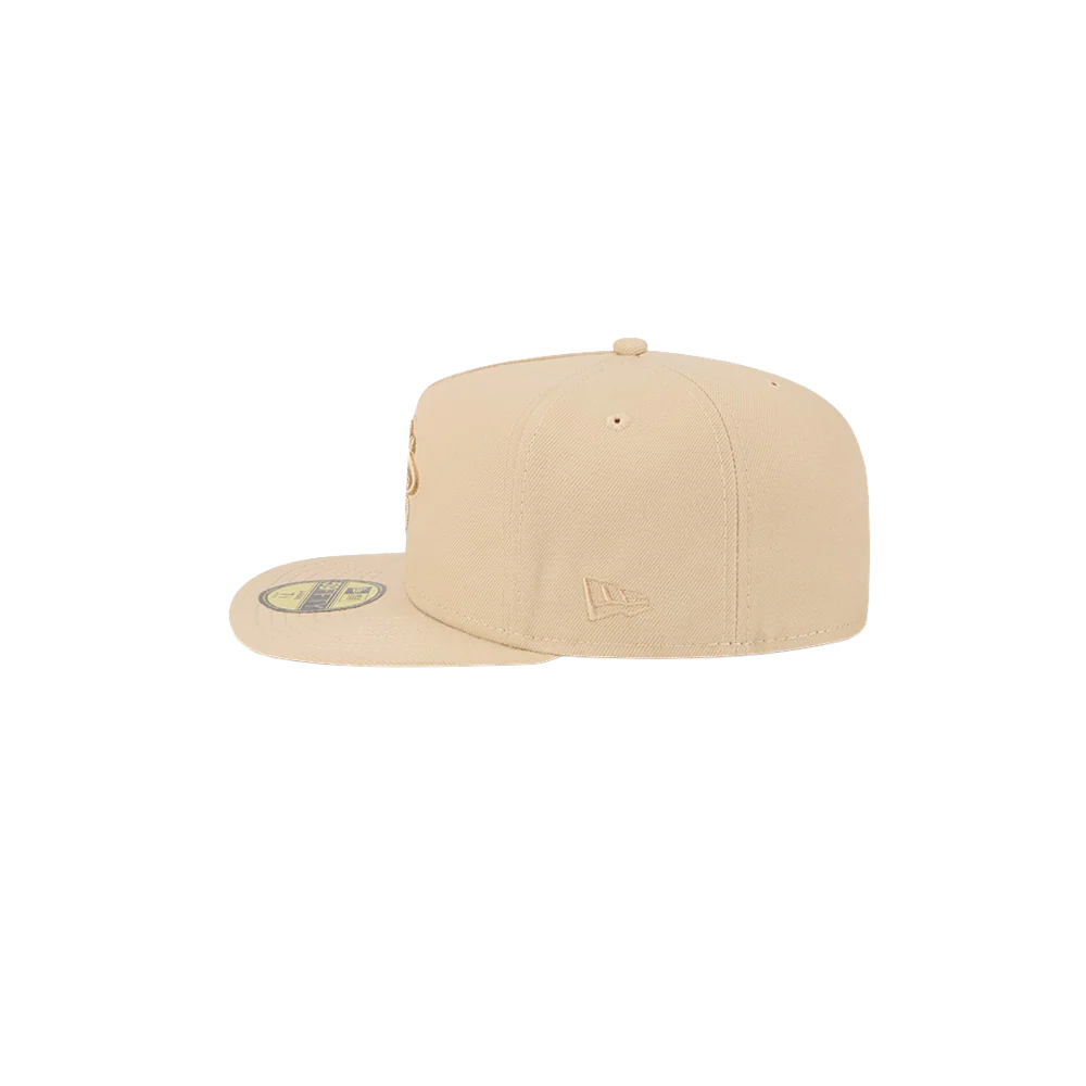 New Era Miami HEAT Tan Fitted Hat - Image 4