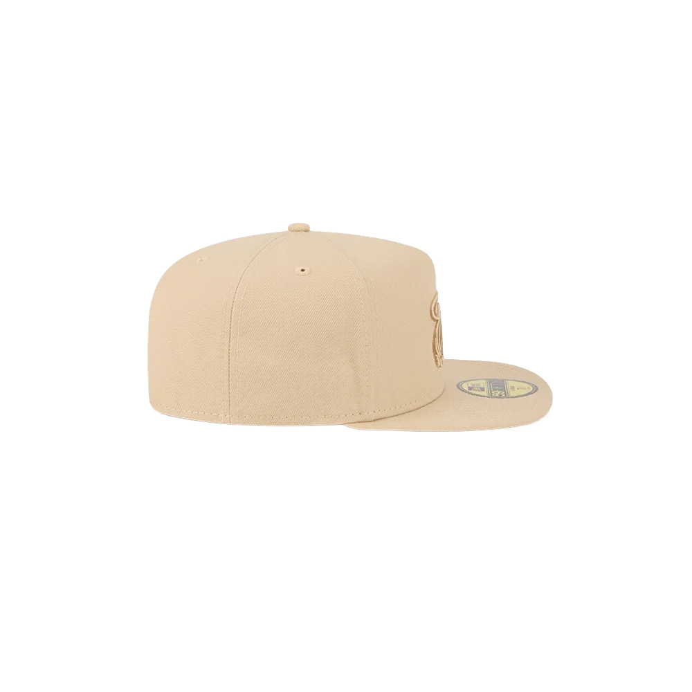New Era Miami HEAT Tan Fitted Hat - Image 6