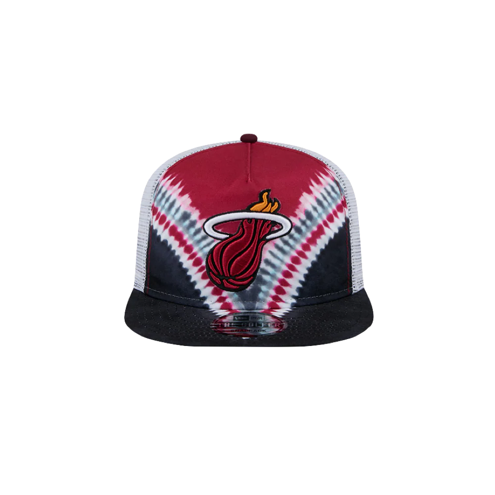 New Era Miami HEAT Tie-Dye Golfer Snapback