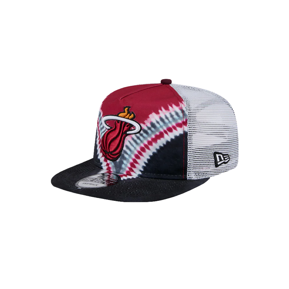 New Era Miami HEAT Tie-Dye Golfer Snapback - Image 3
