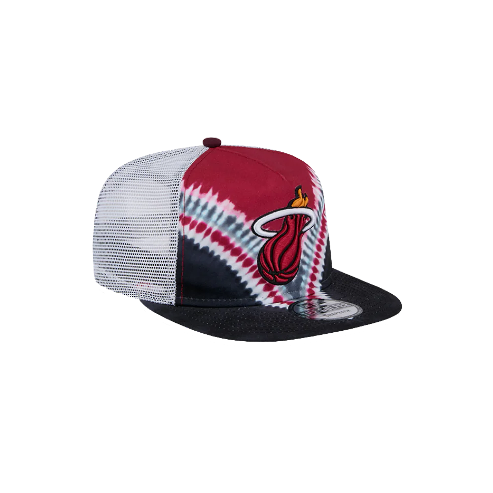 New Era Miami HEAT Tie-Dye Golfer Snapback - Image 5
