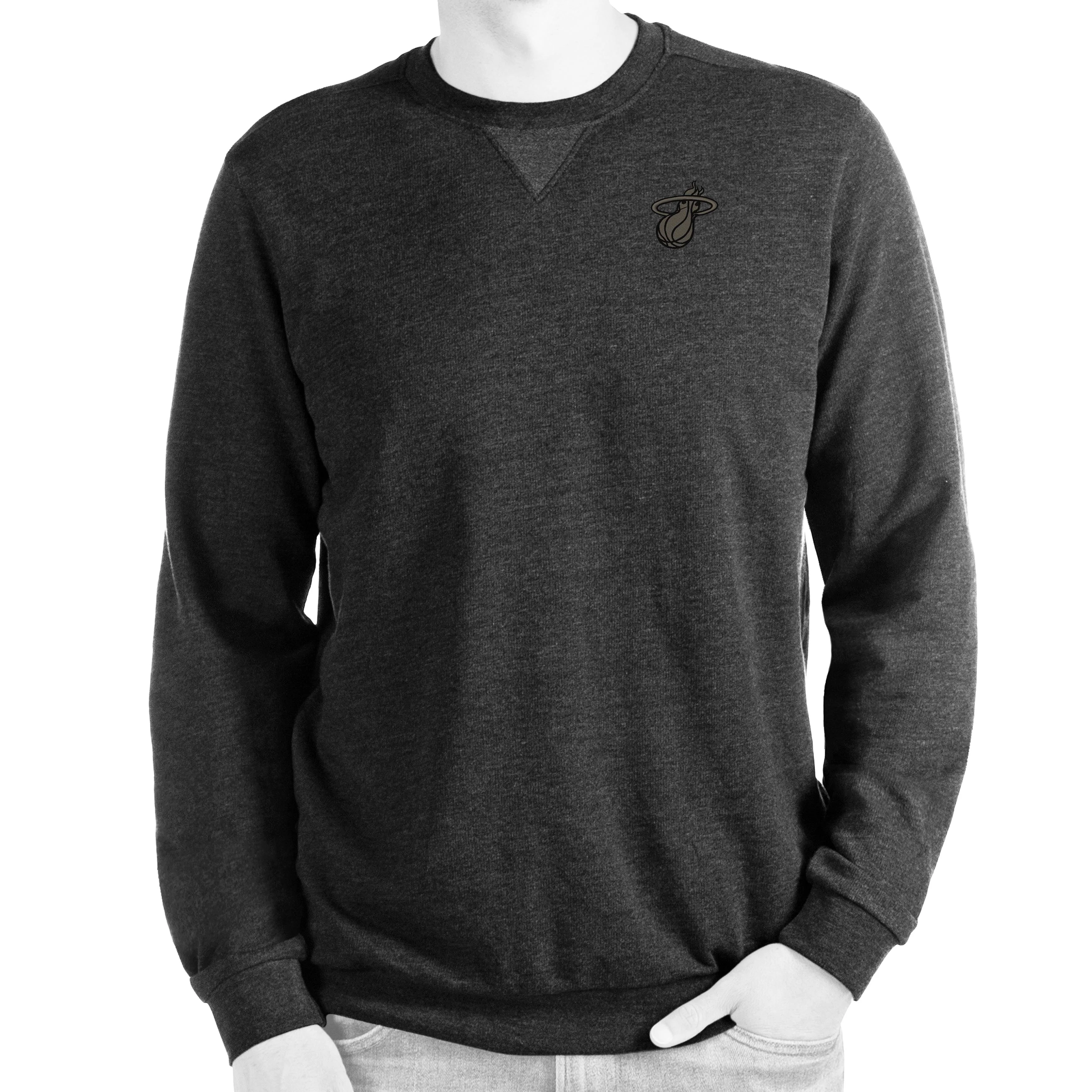 Antigua Miami HEAT Tonal Crewneck - Image 2
