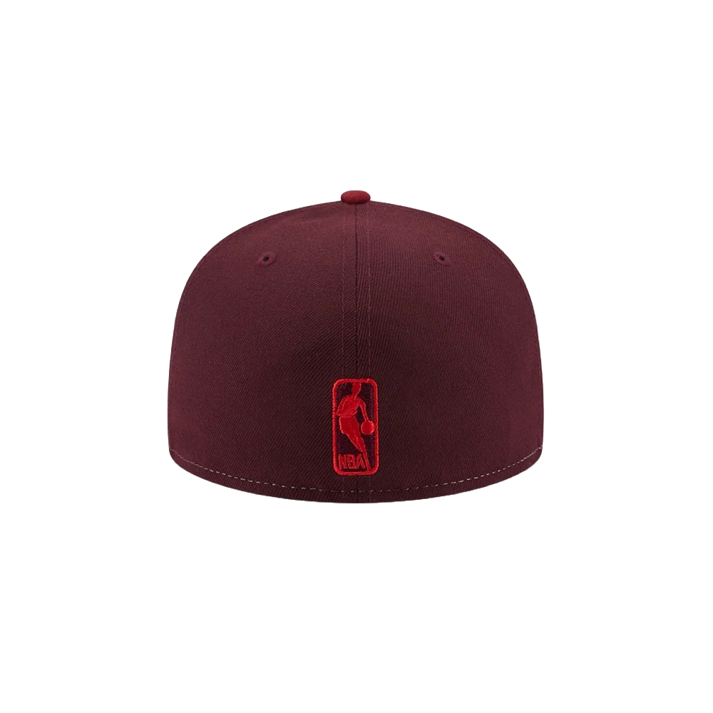 New Era Miami HEAT Tri Tone Fitted - Image 2