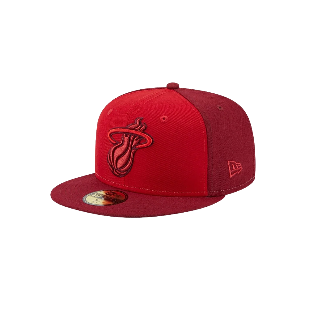 New Era Miami HEAT Tri Tone Fitted - Image 5