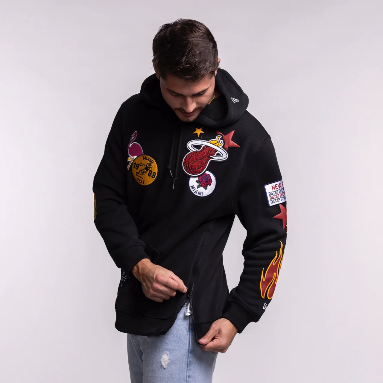 New Era Miami HEAT Up There Hoodie - Image 3