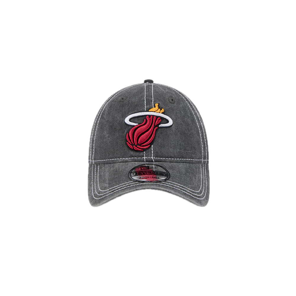 New Era Miami HEAT Washed Dad Hat