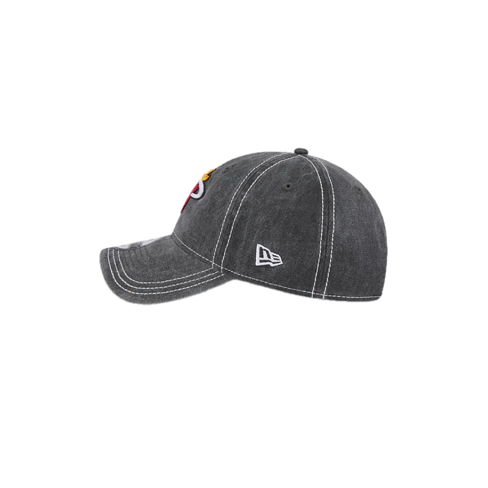 New Era Miami HEAT Washed Dad Hat - Image 4
