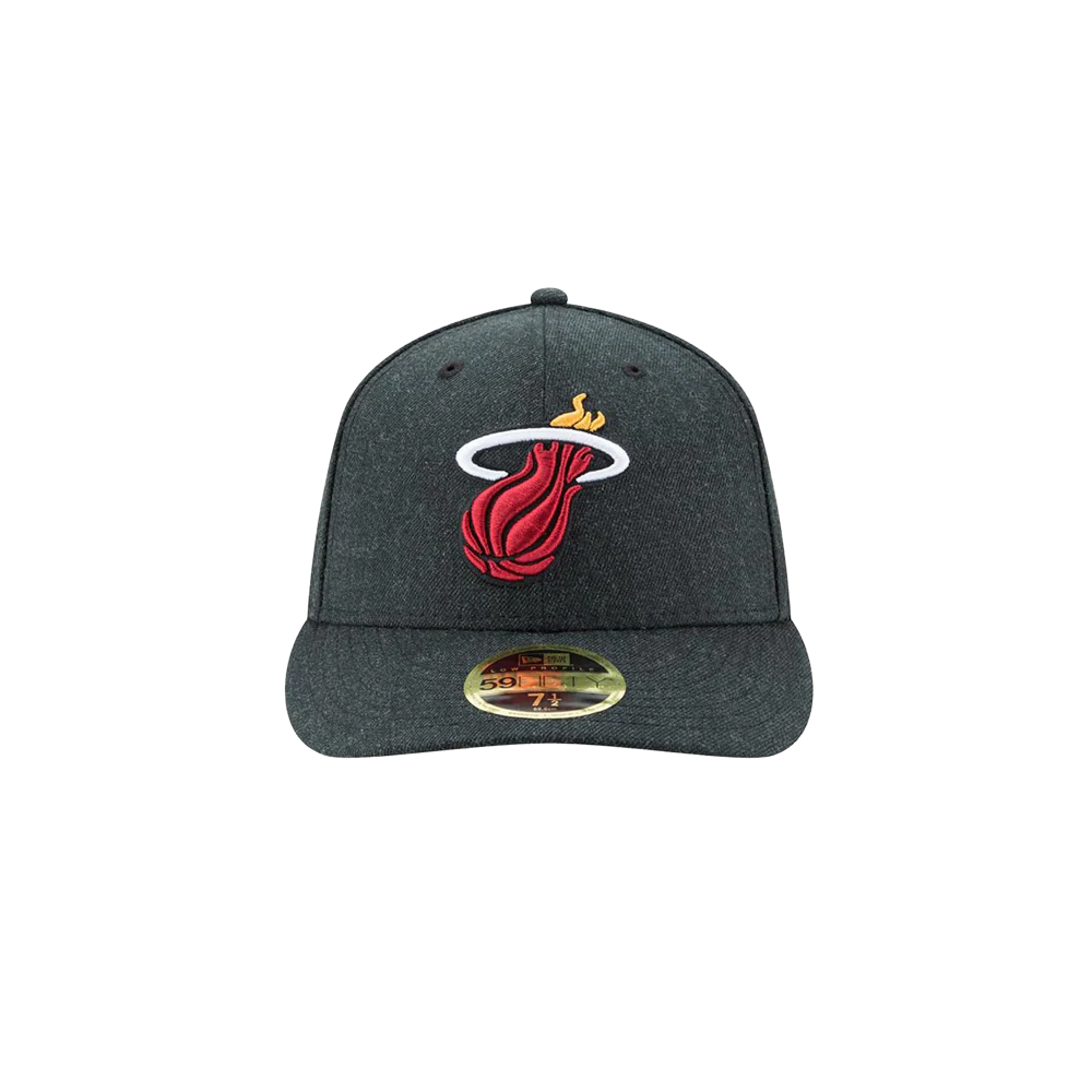 New Era Miami HEAT Heather Ace Fitted