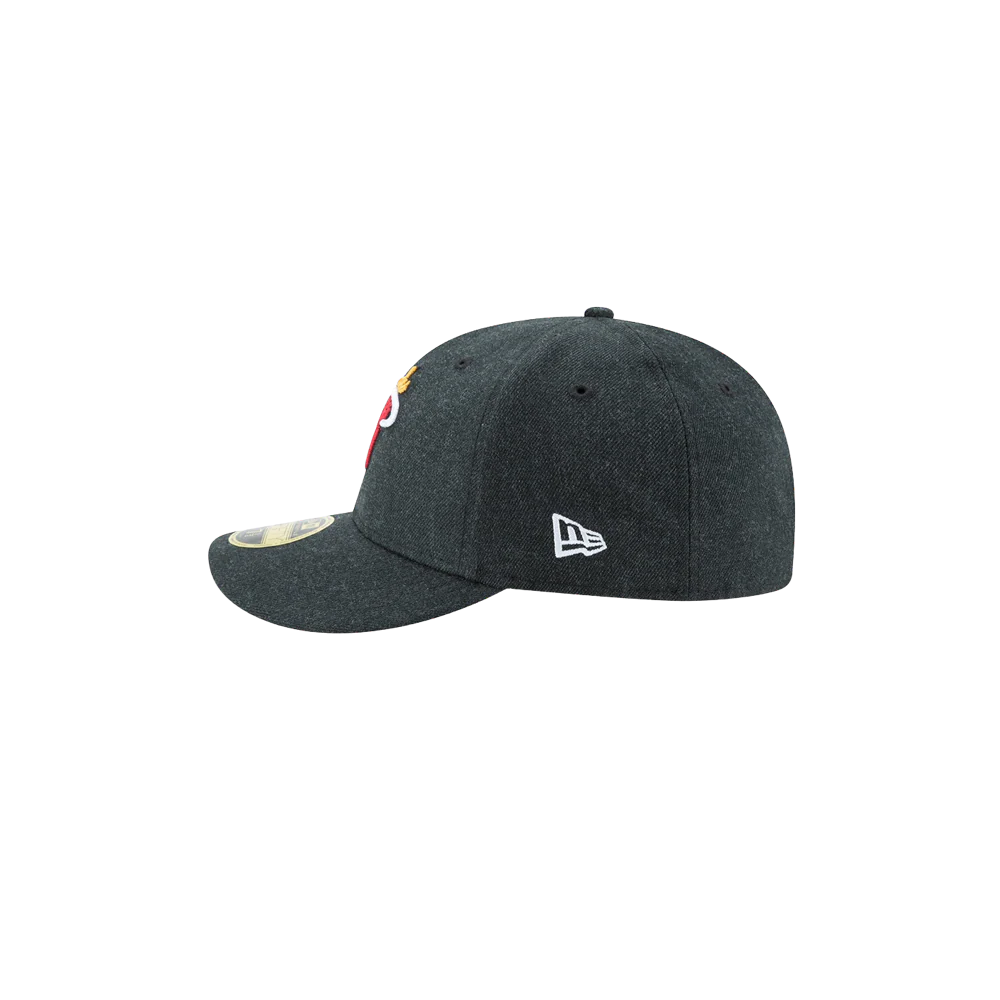 New Era Miami HEAT Heather Ace Fitted - Image 4