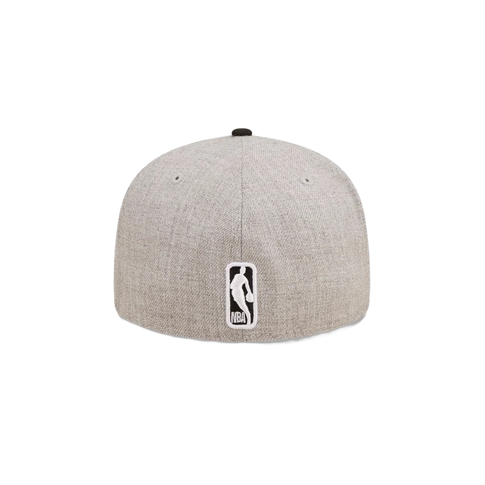 New Era Miami HEAT Heather Patch Fitted - Image 2