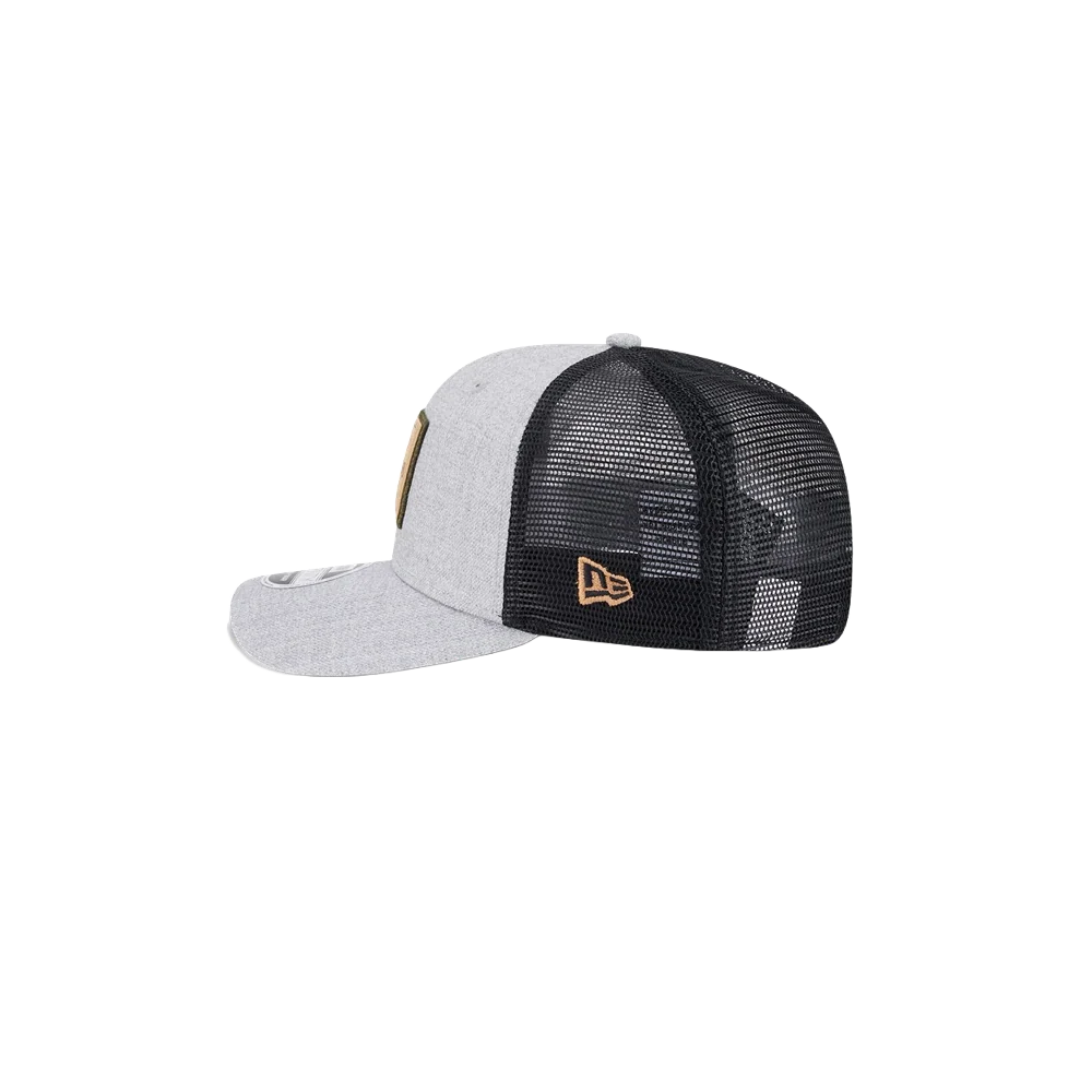 New Era Miami HEAT Heather Patch Trucker Snapback - Image 4