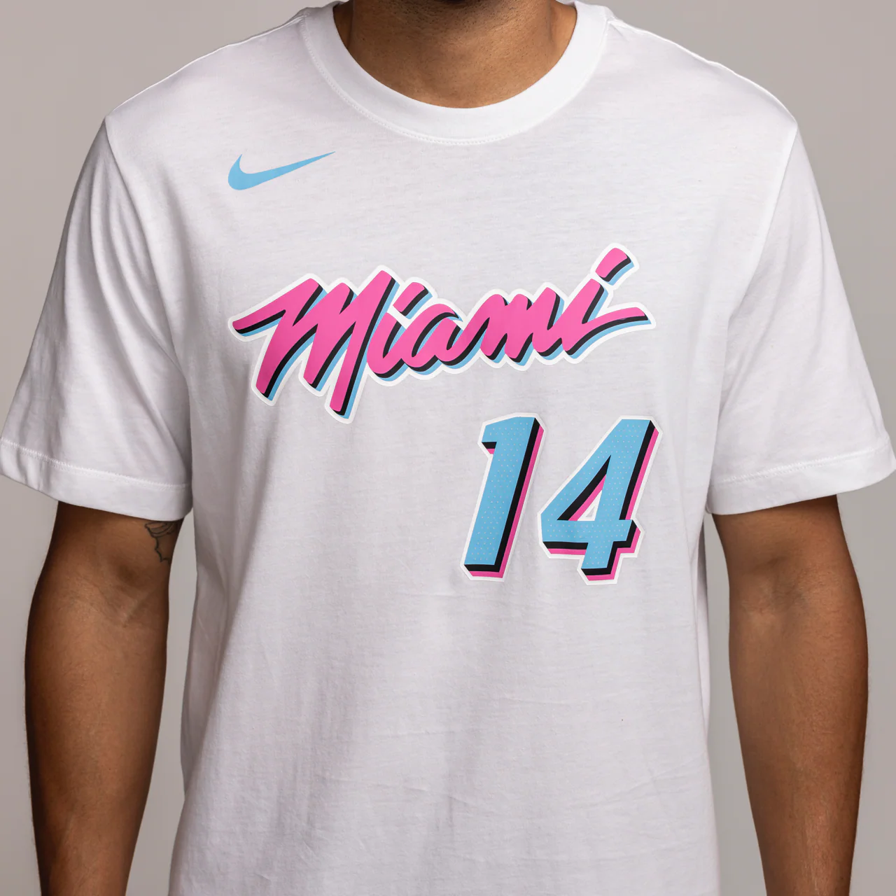 Tyler Herro Nike Original Vice Name & Number Tee - Image 4