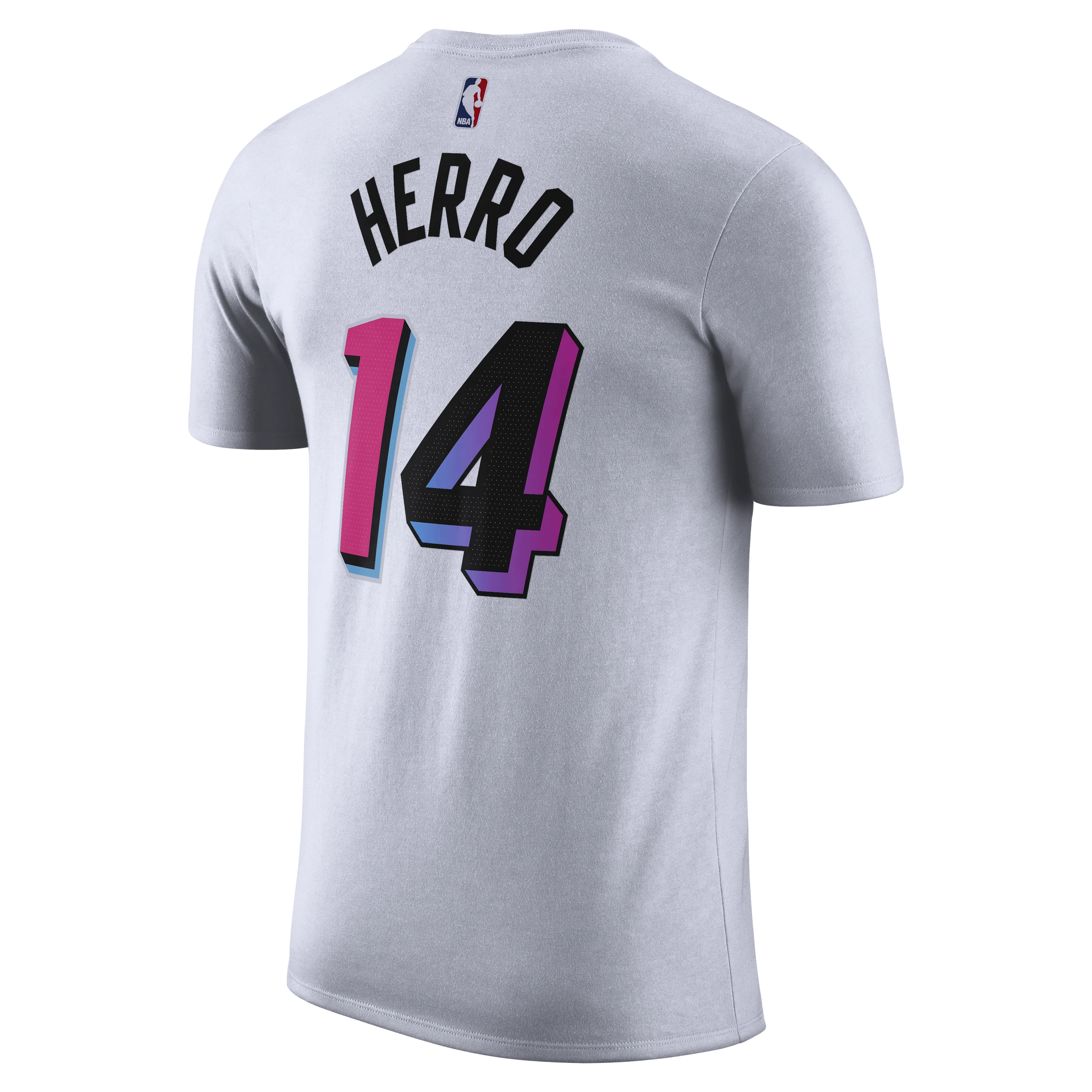 Tyler Herro Nike Miami Mashup Vol. 2 Name & Number Tee - Image 2