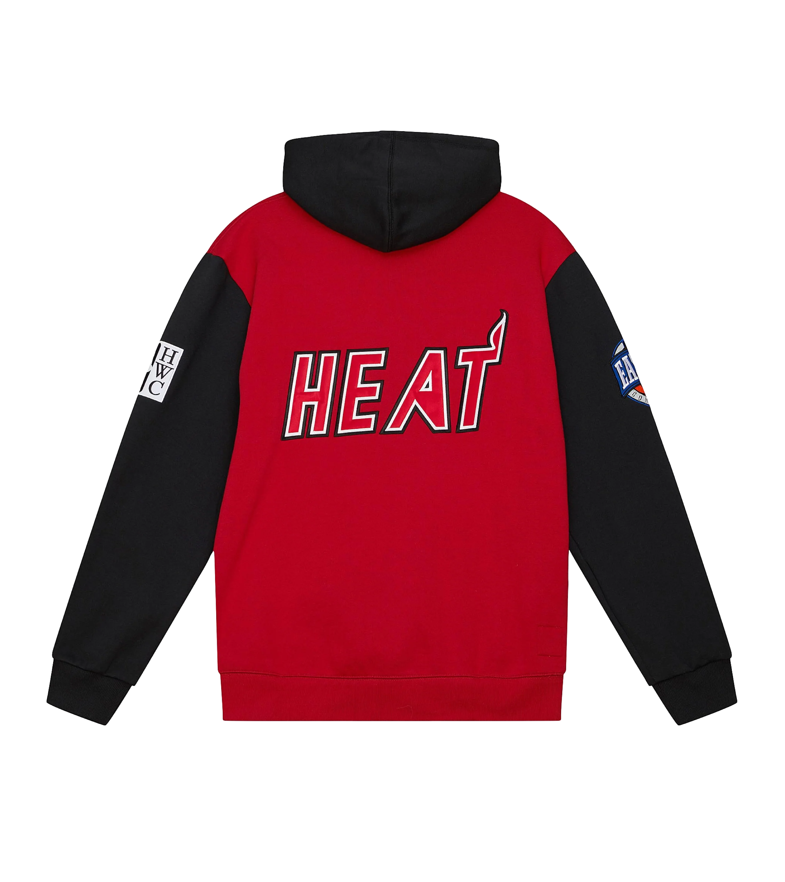 Mitchell & Ness Miami HEAT Hardwood Classic Night Fleece Hoodie - Image 2