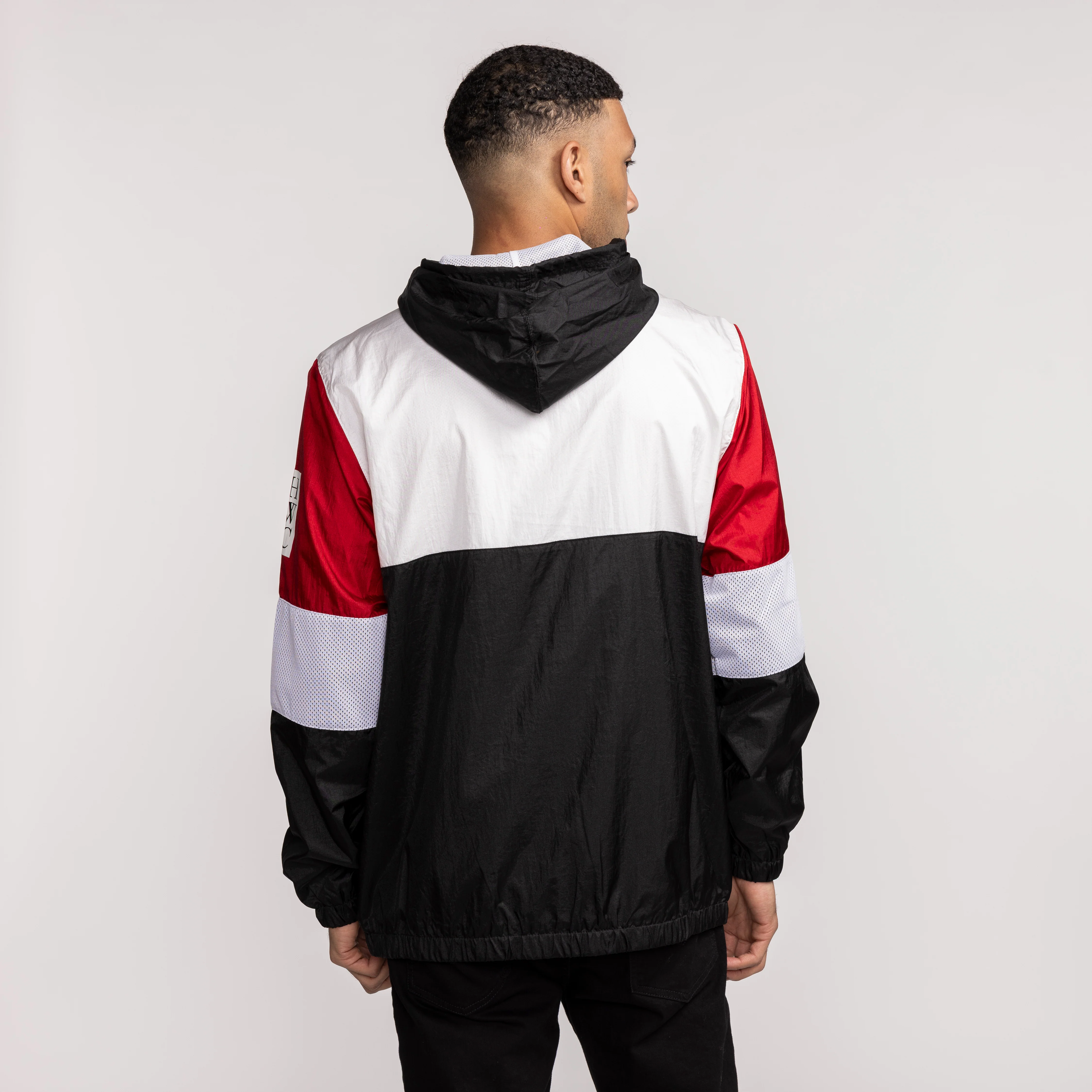 Mitchell & Ness Miami HEAT Hardwood Classic Night Windbreaker - Image 2
