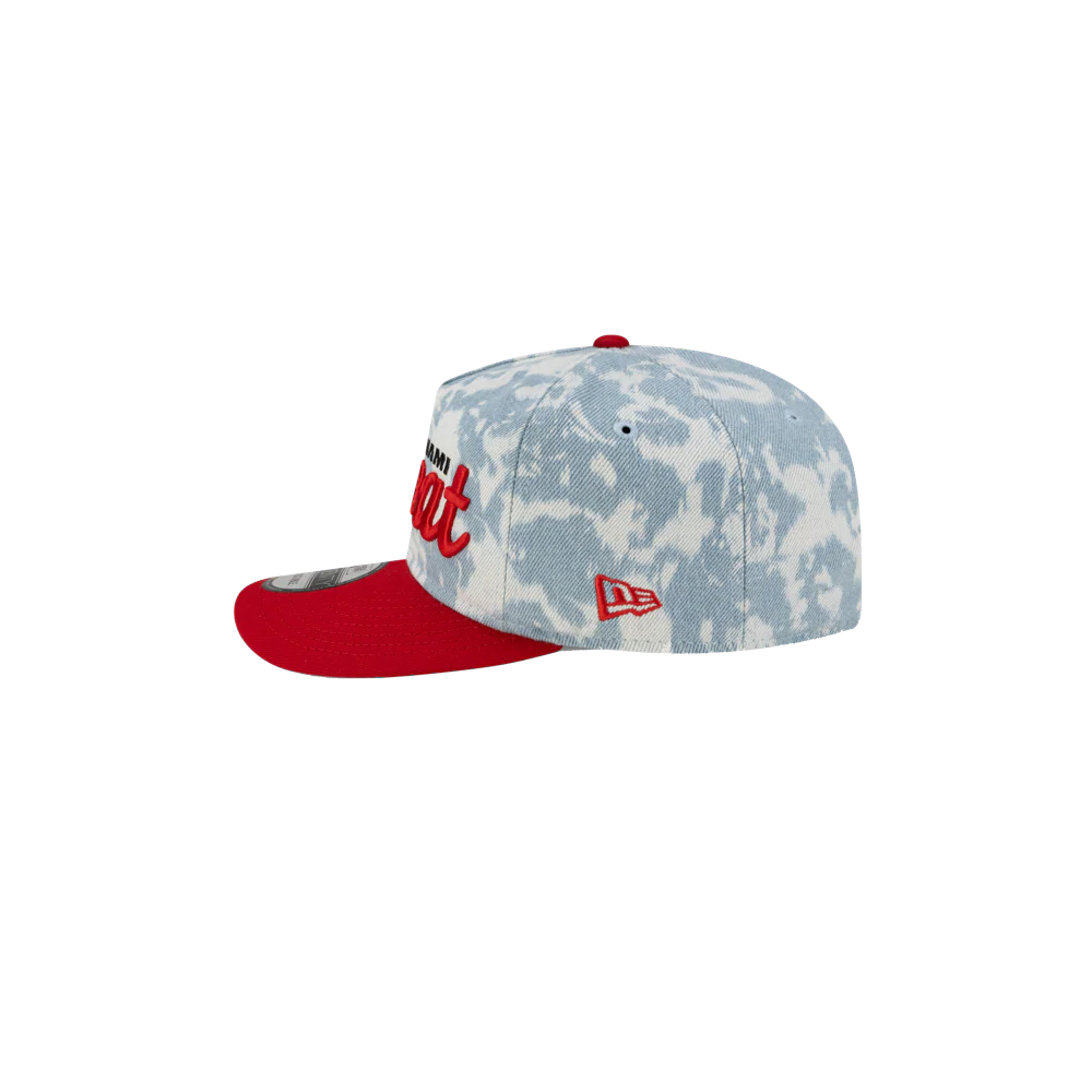 Court Culture Miami HEAT "Indigo Wash" Snapback - Image 4