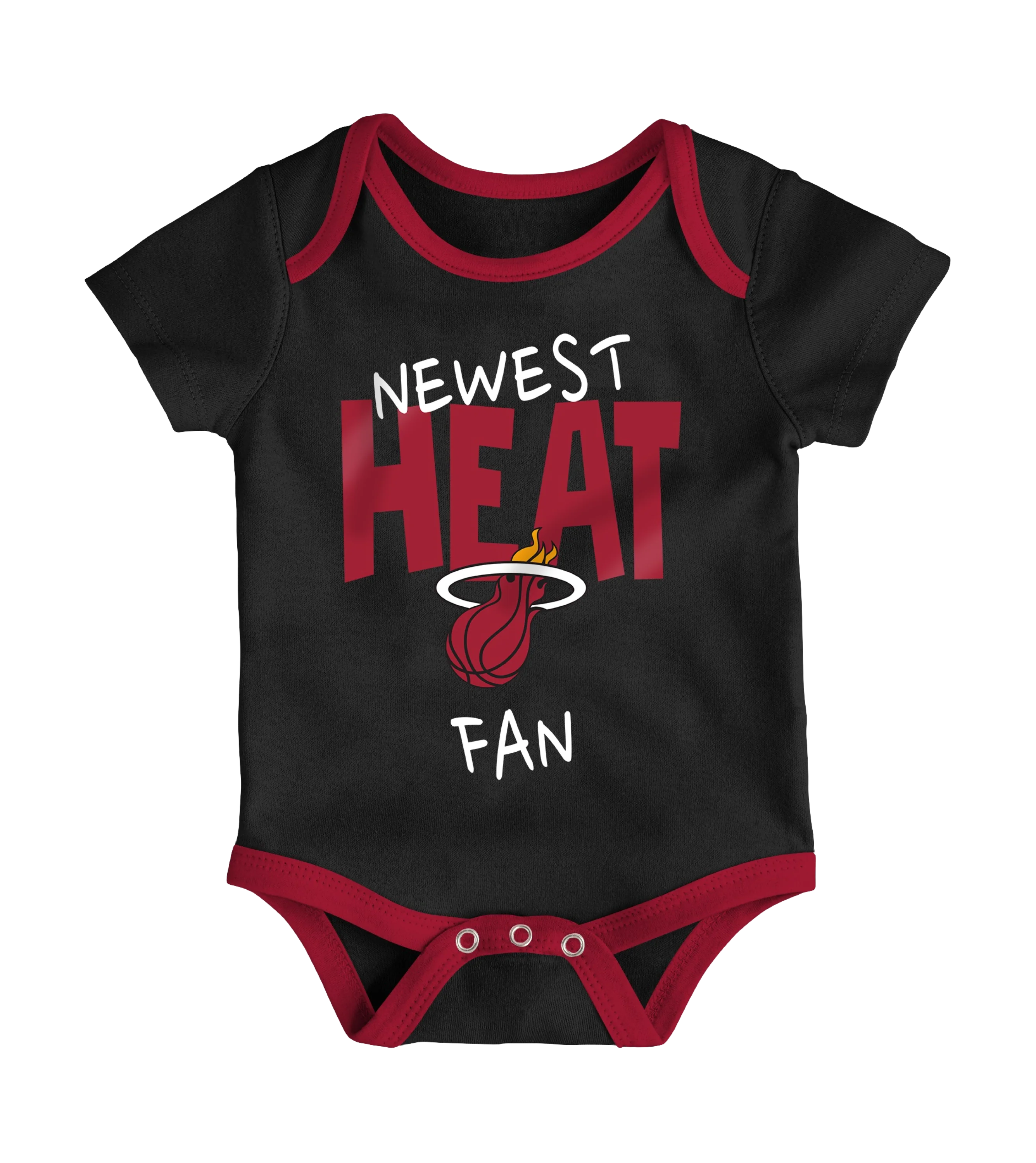 Miami HEAT 3 Piece Slam Dunk Creeper Infant Set - Image 2