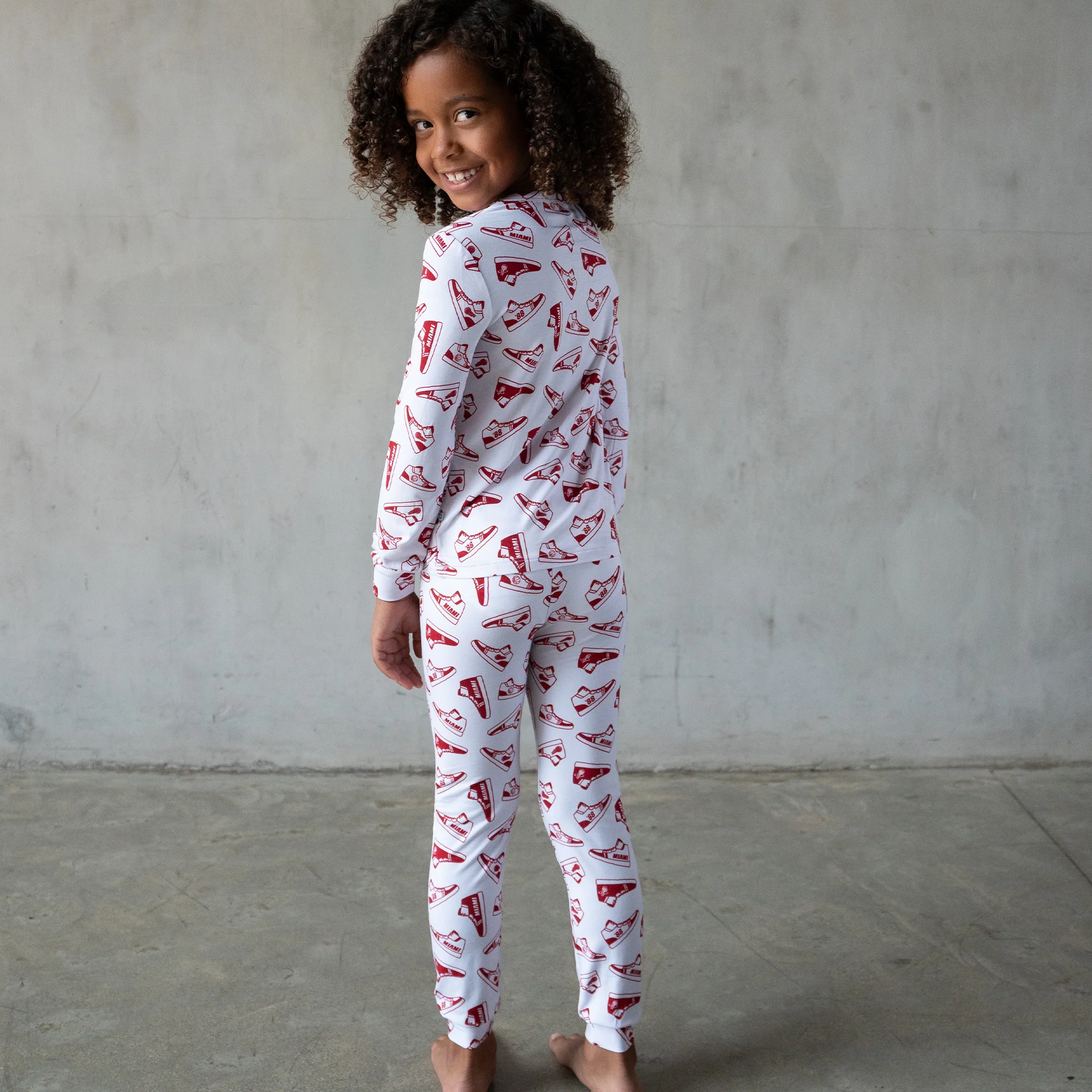 Court Culture X Everyday Leisure Sneakers 2-Piece PJ Set - Image 2