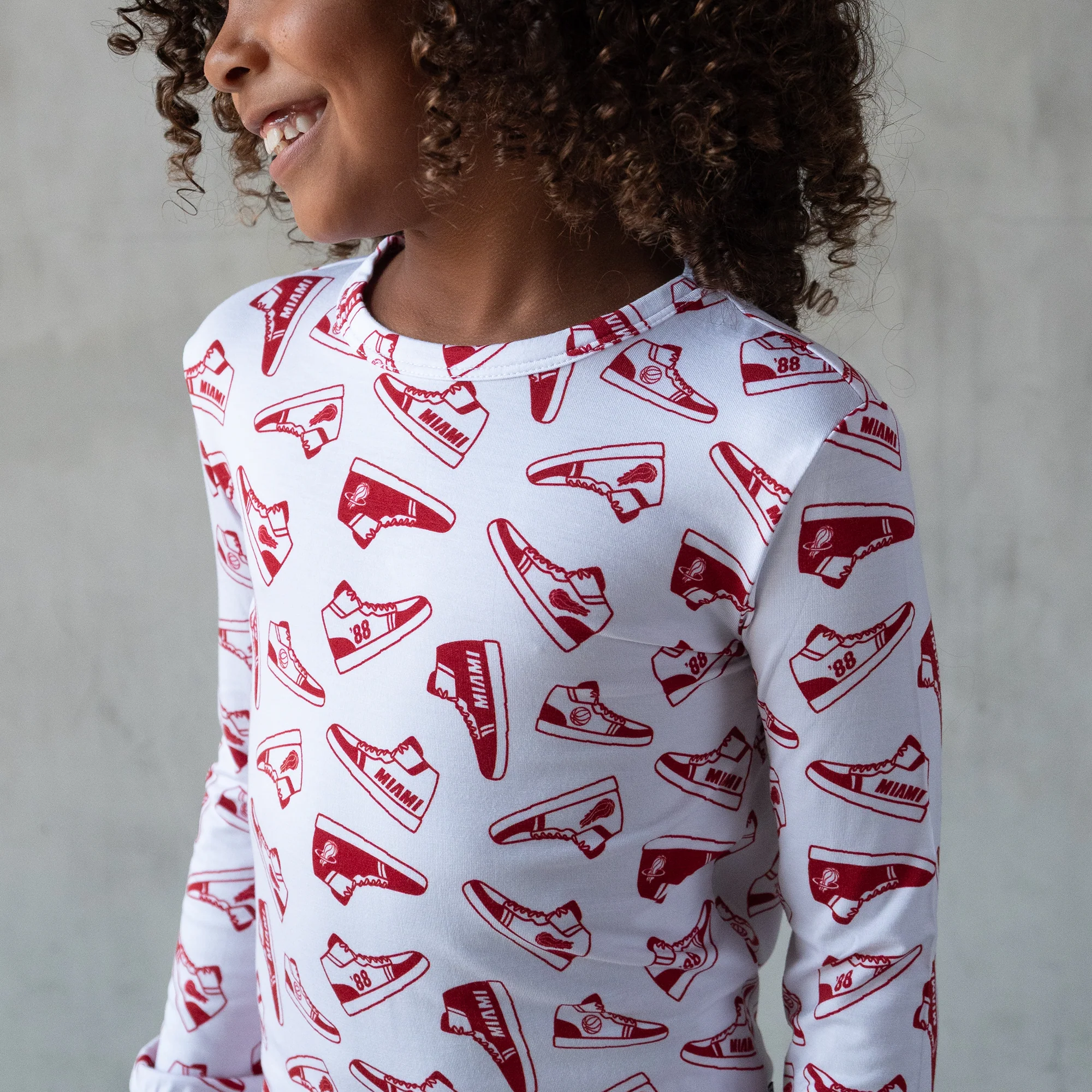 Court Culture X Everyday Leisure Sneakers 2-Piece PJ Set - Image 3