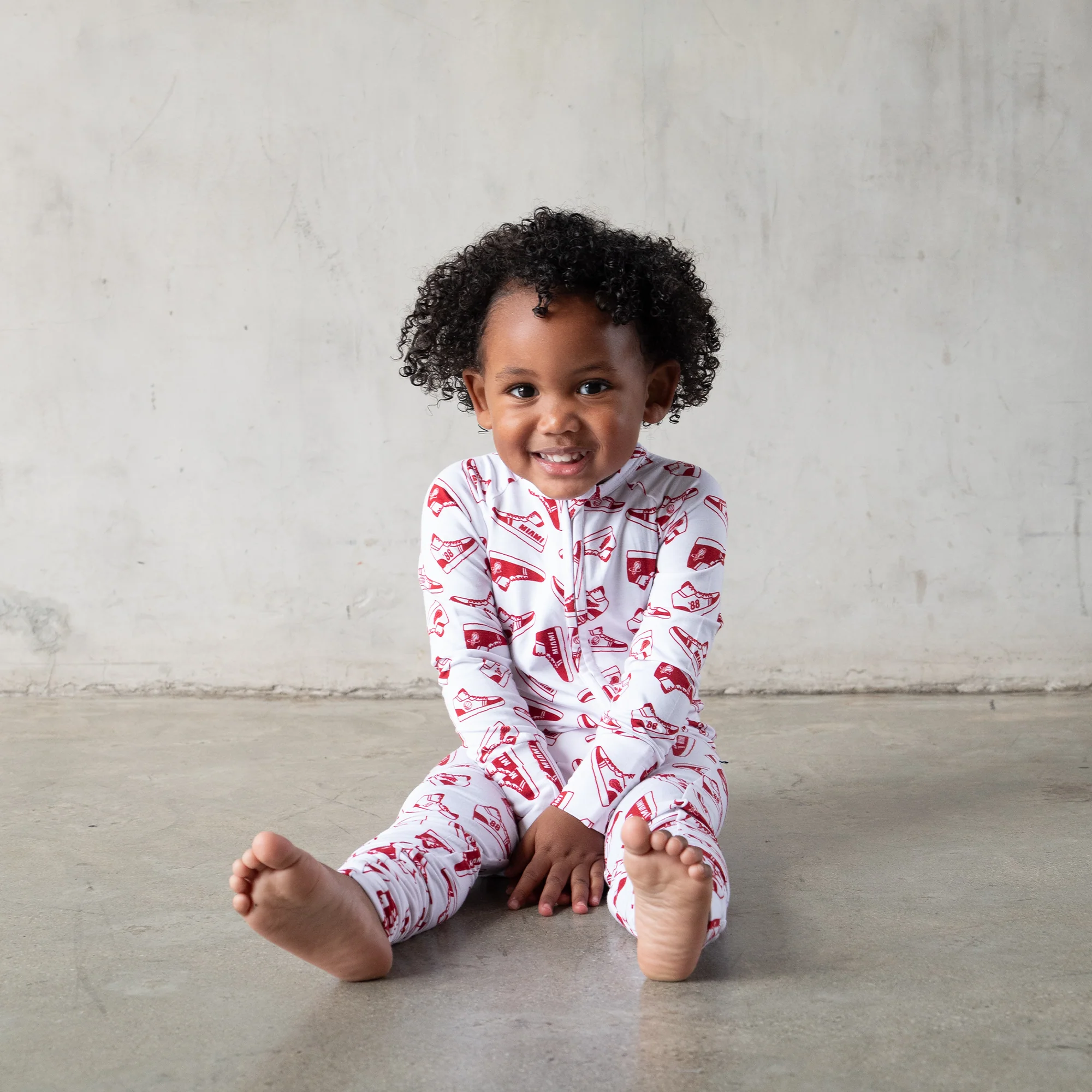 Court Culture X Everyday Leisure Sneakers Zip Romper - Image 2