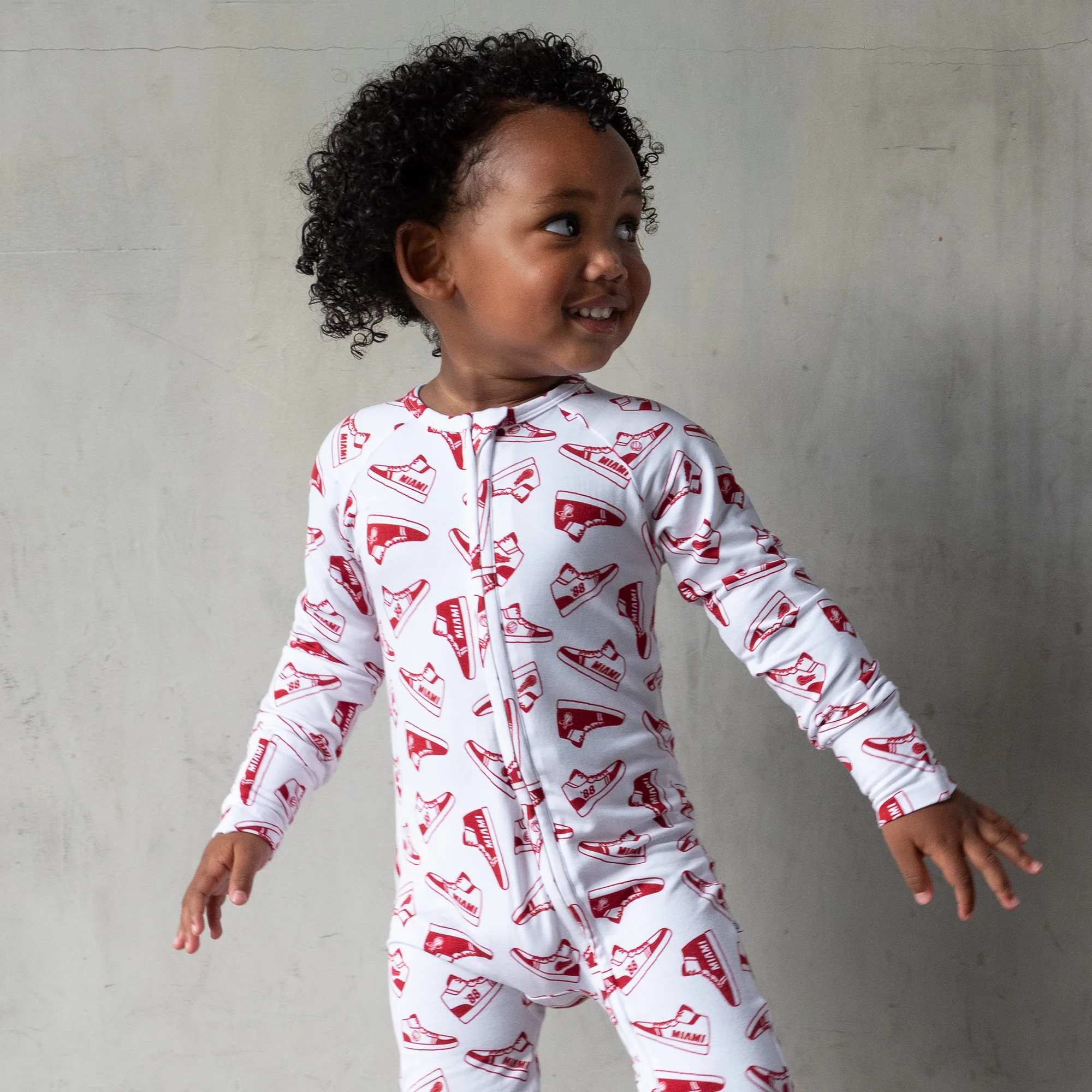 Court Culture X Everyday Leisure Sneakers Zip Romper - Image 3
