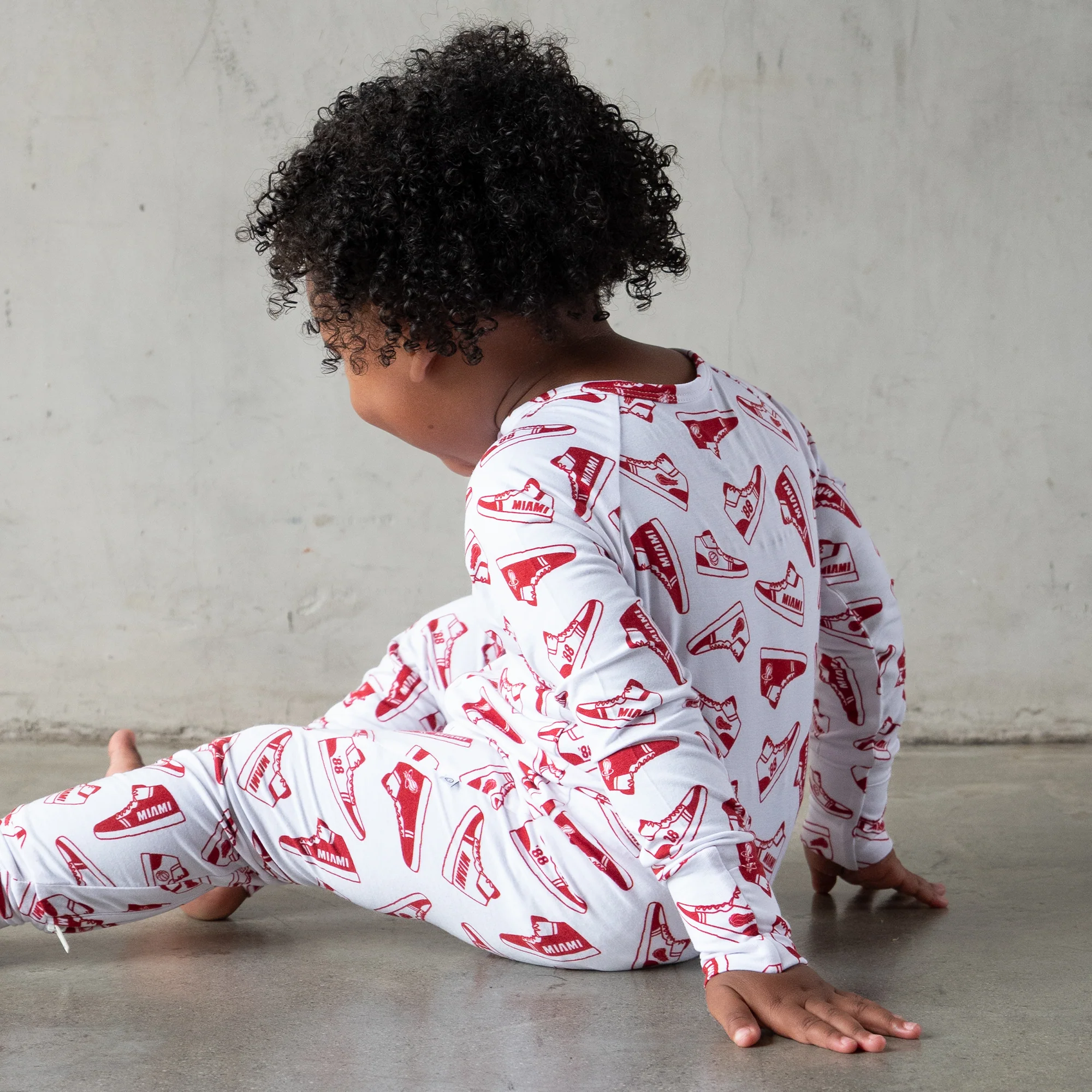 Court Culture X Everyday Leisure Sneakers Zip Romper - Image 5