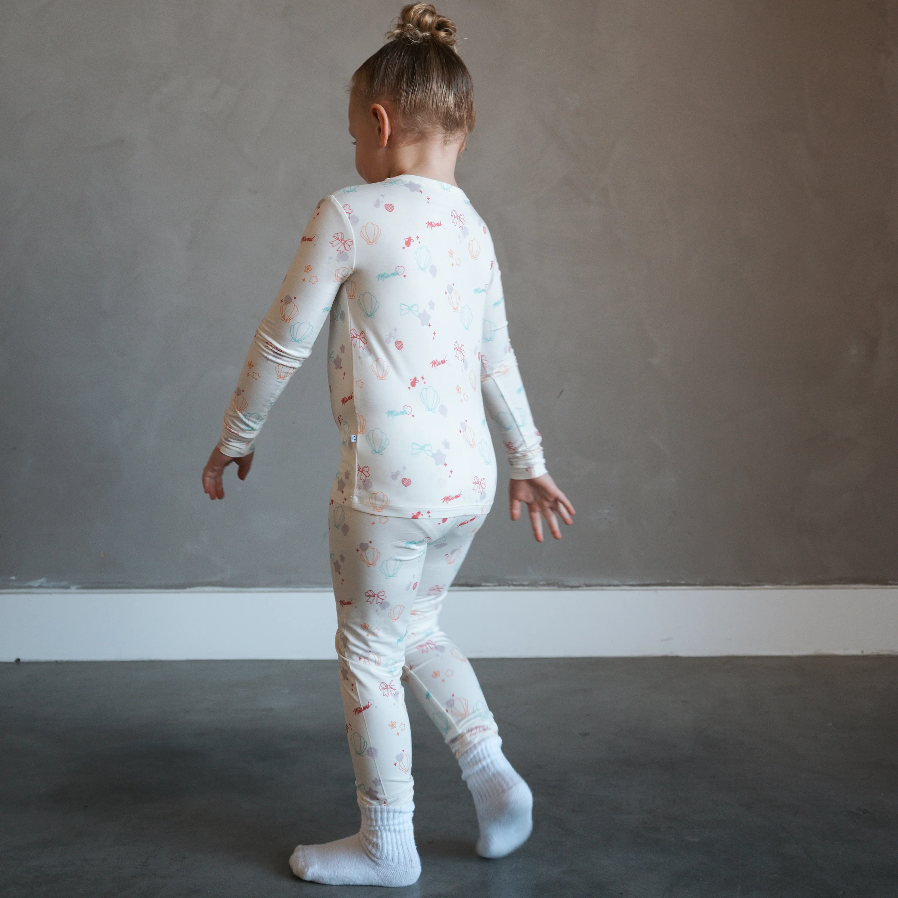 Court Culture x Everyday Leisure Neon Dreams 2-Piece PJ Set - Image 2
