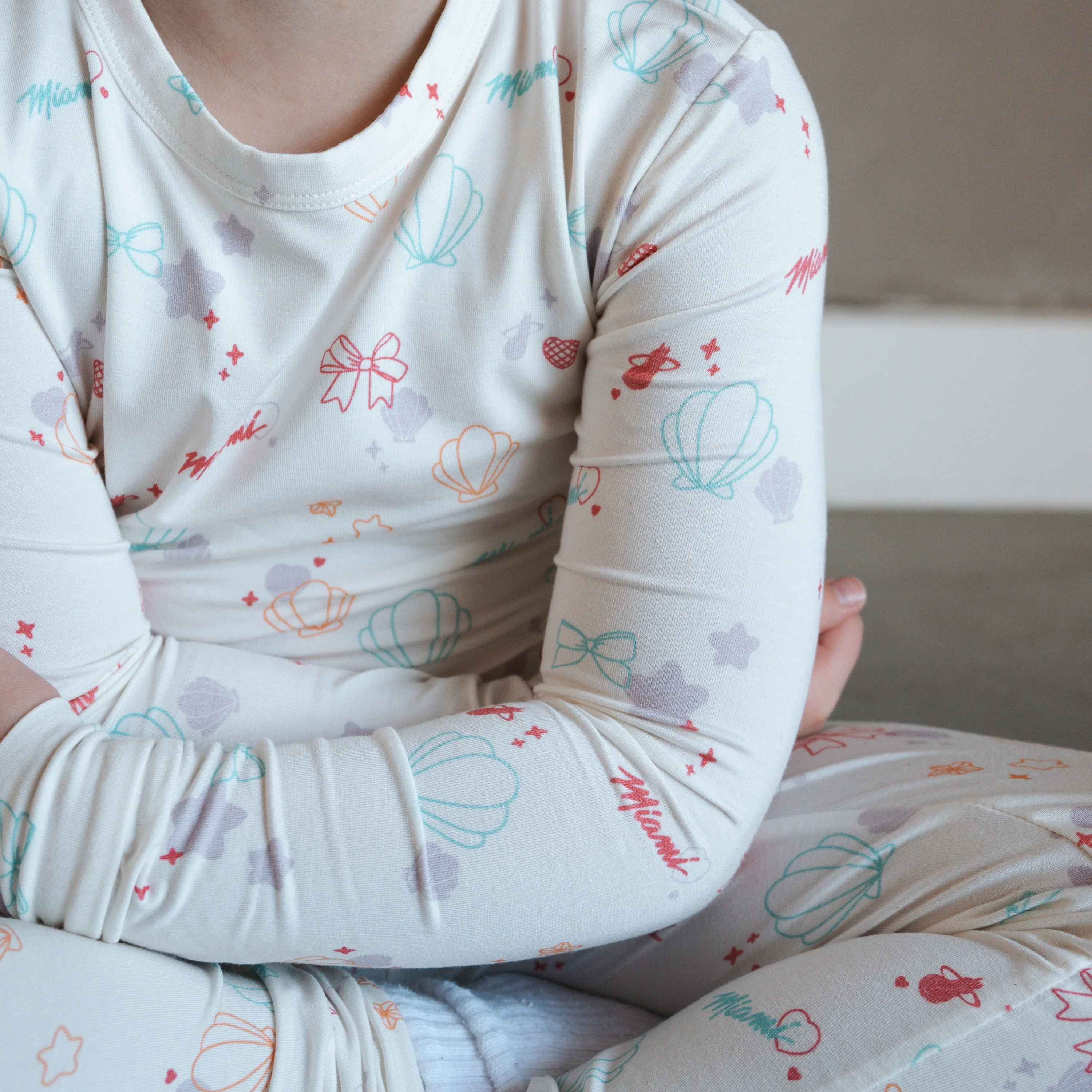 Court Culture x Everyday Leisure Neon Dreams 2-Piece PJ Set - Image 4