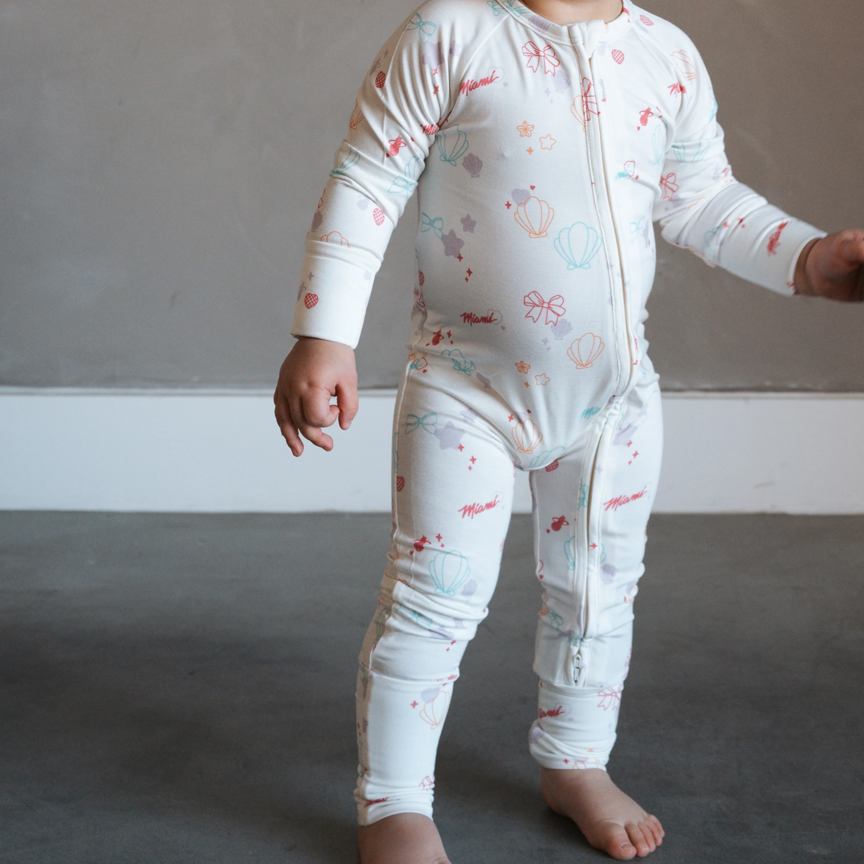 Court Culture x Everyday Leisure Neon Dreams Zip Romper - Image 2