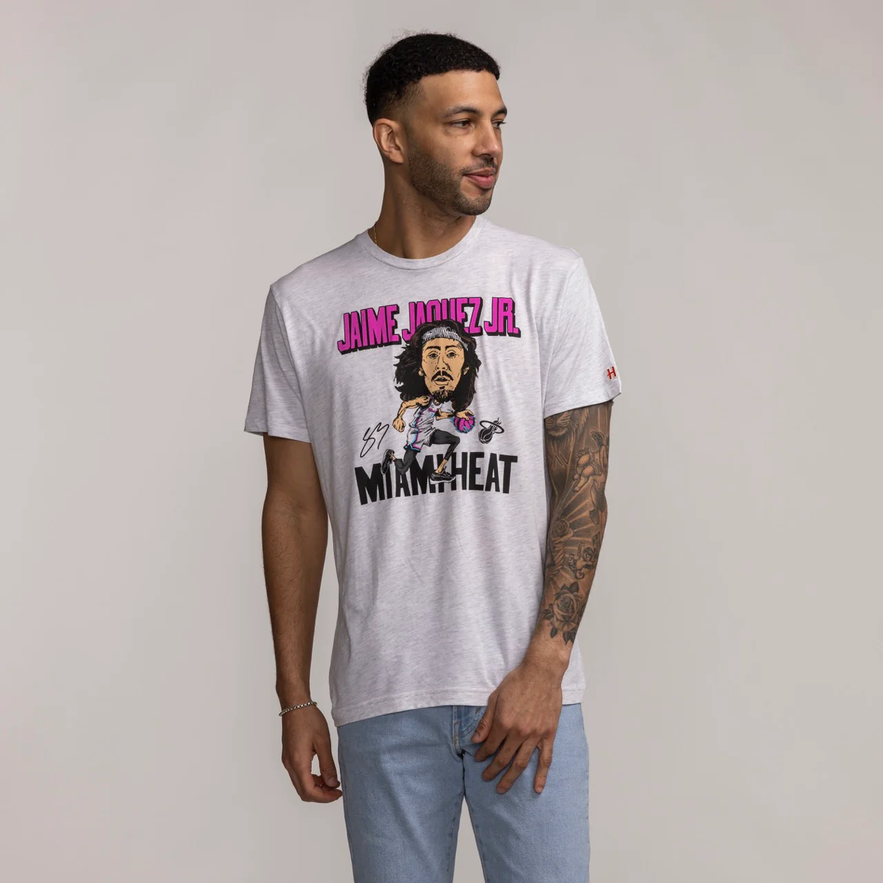 Jaime Jaquez Jr. Homage Original Vice Caricature Tee