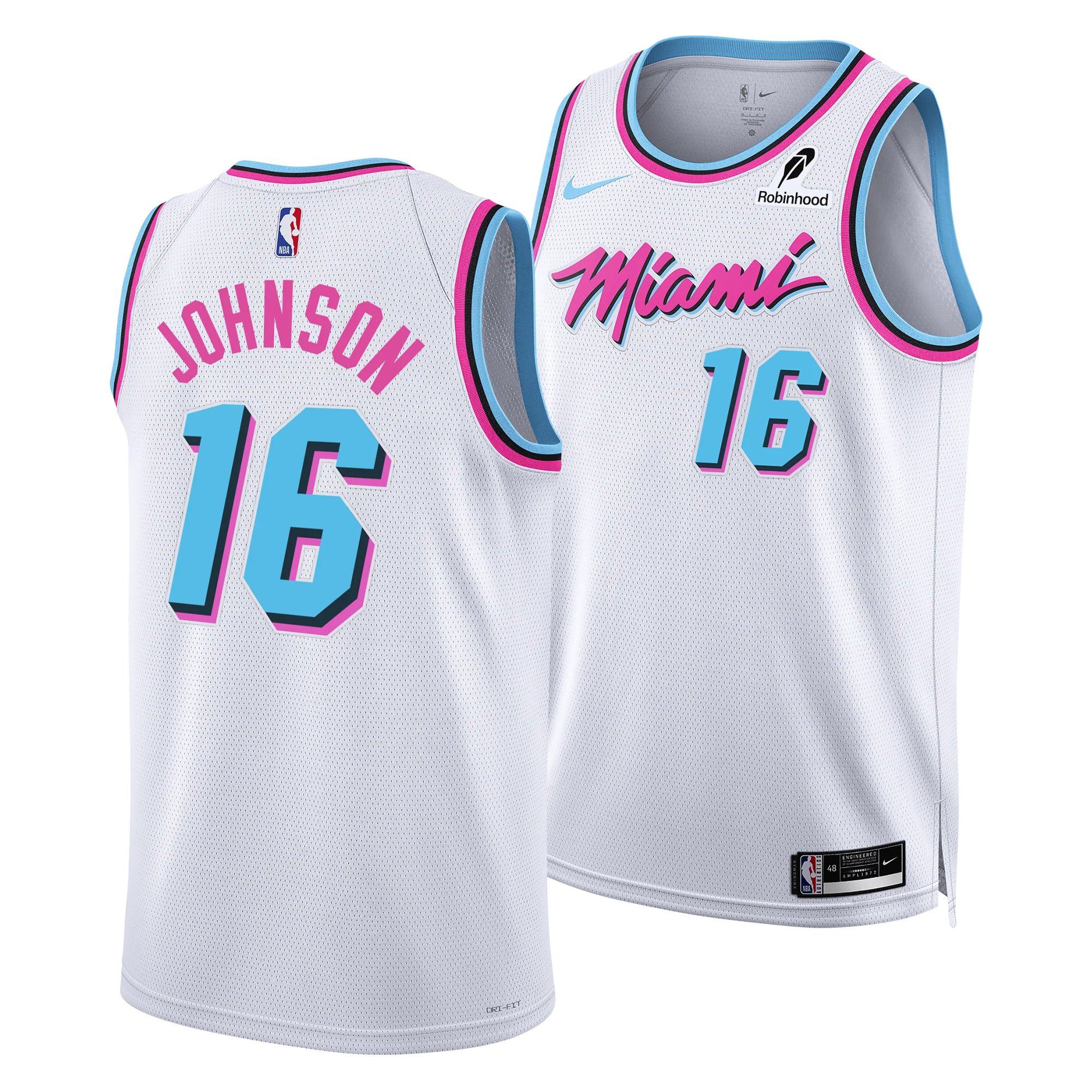 Keshad Johnson Nike Original Vice Swingman Jersey - Image 3