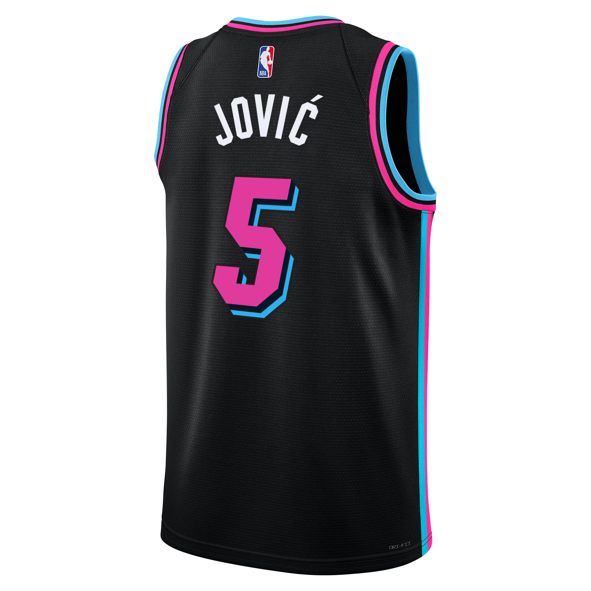 Nikola Jović Nike Original Vice Nights Swingman Jersey - Image 2