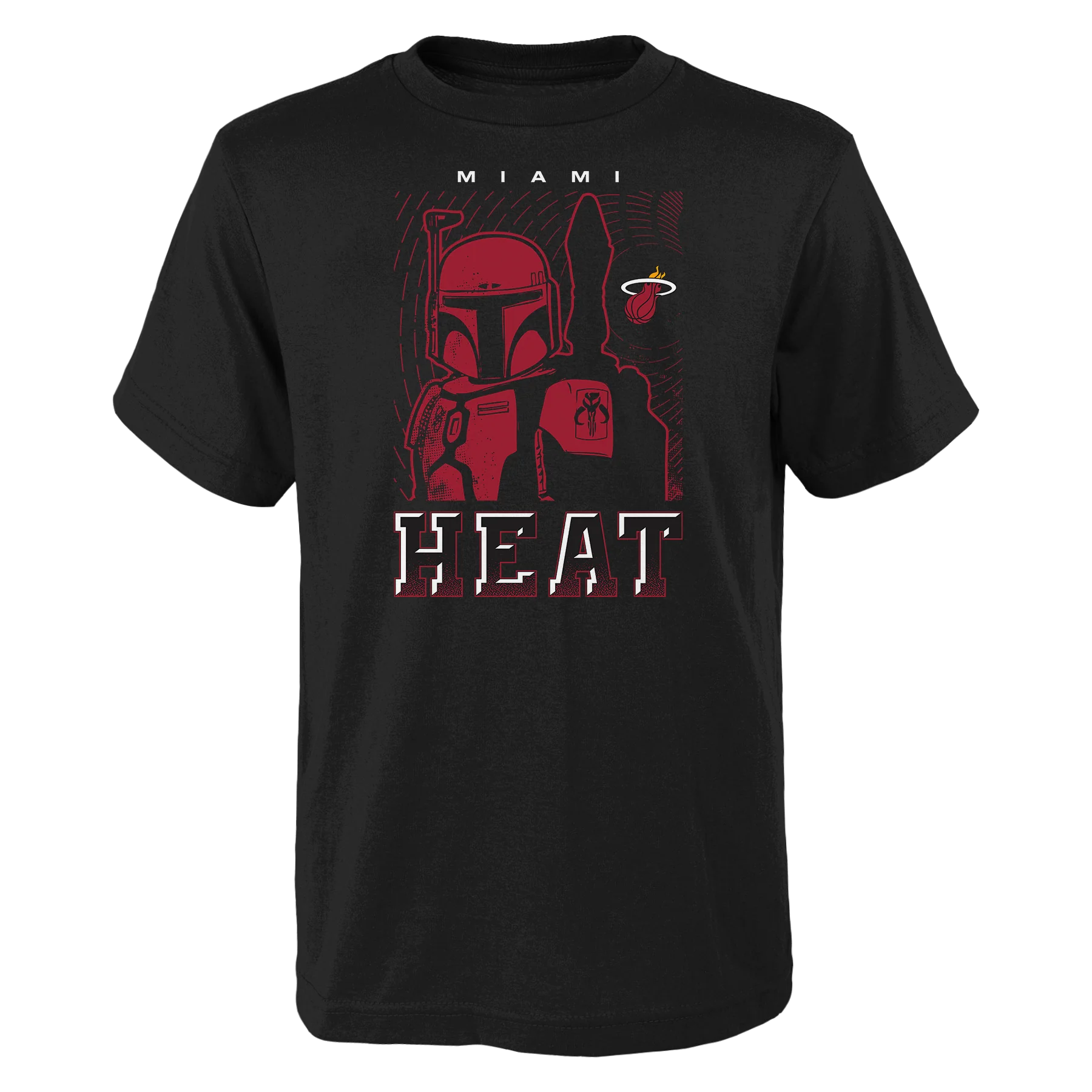 Miami HEAT Star Wars Boba Fett Kids Tee