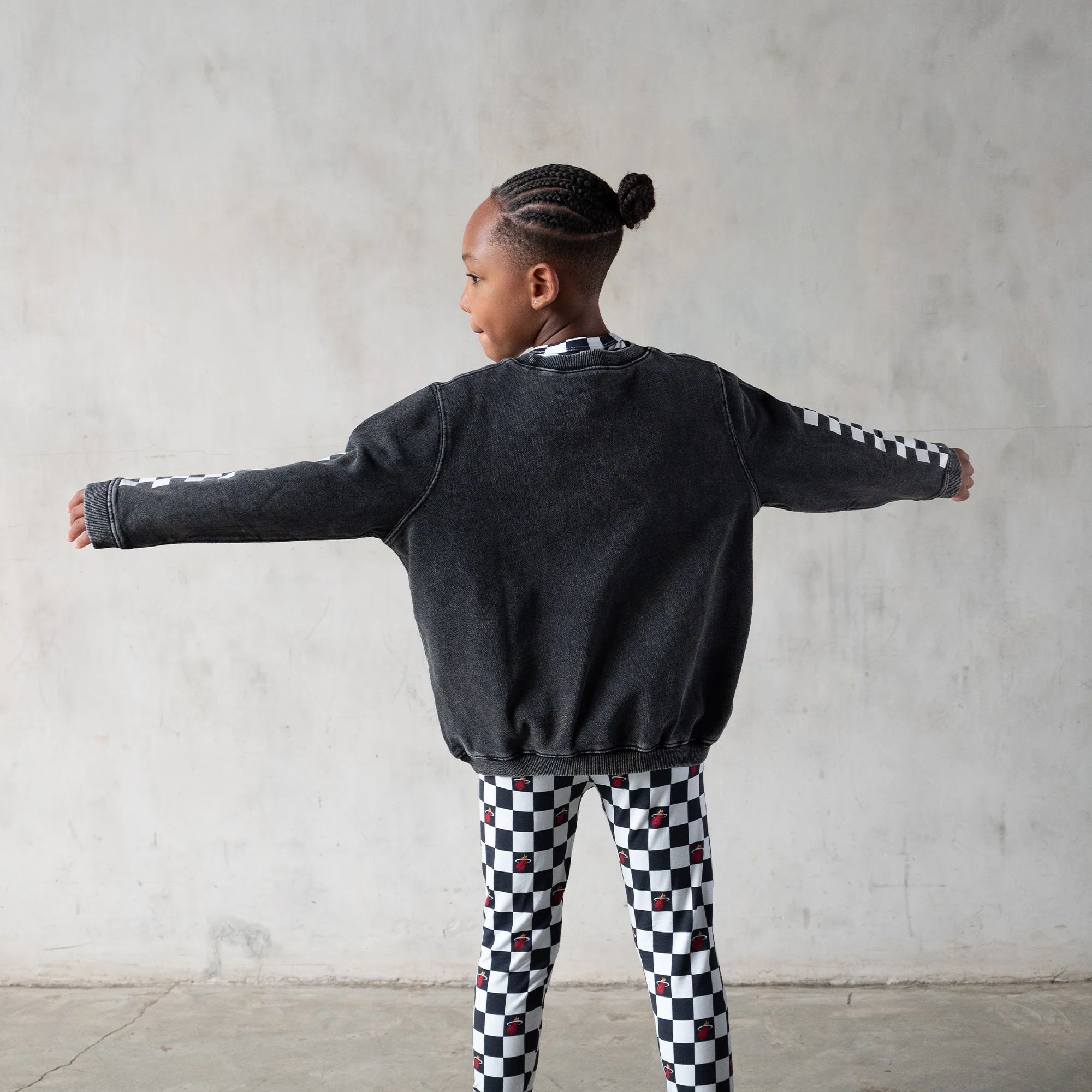 Court Culture X Everyday Leisure Checkerboard Pullover - Image 2
