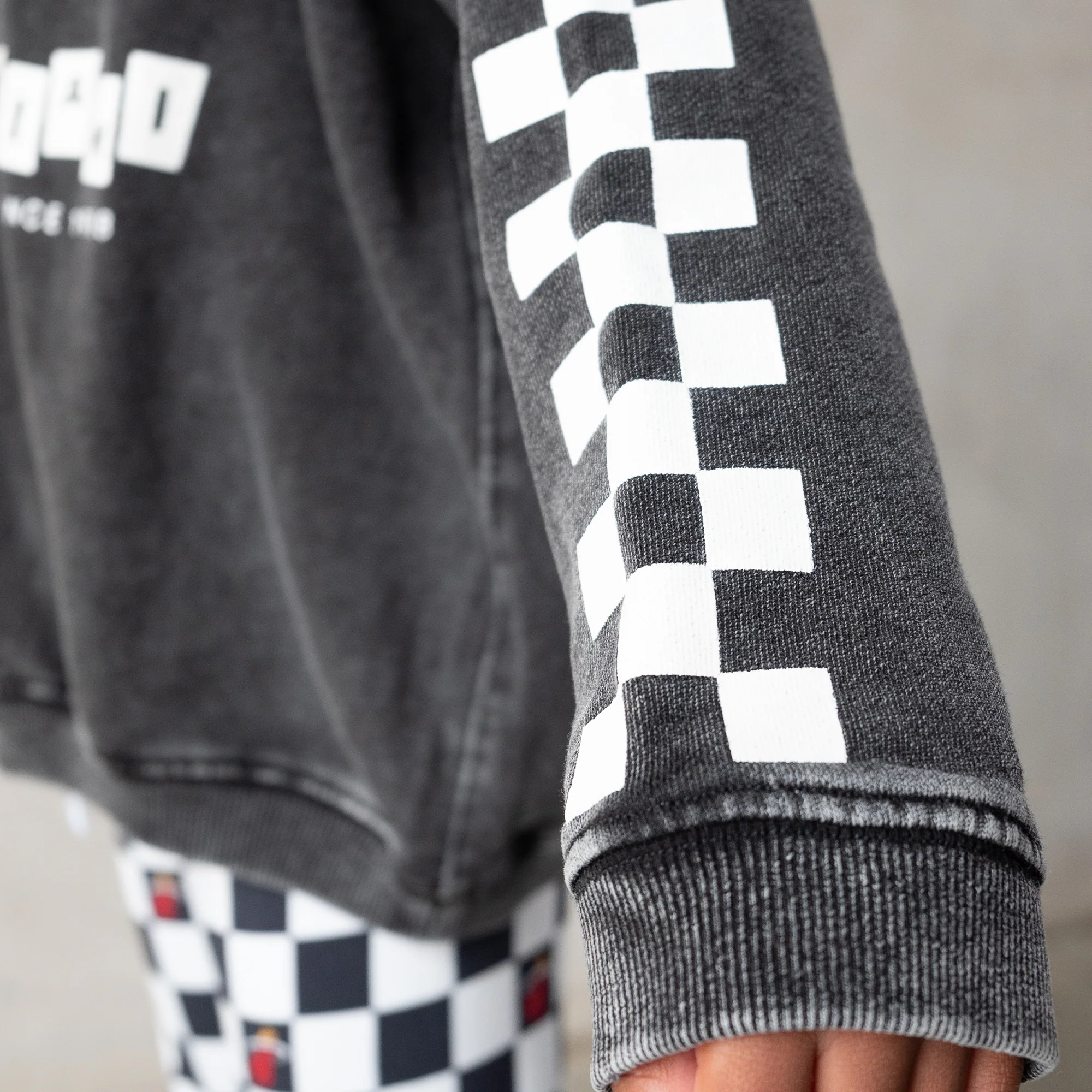 Court Culture X Everyday Leisure Checkerboard Pullover - Image 4