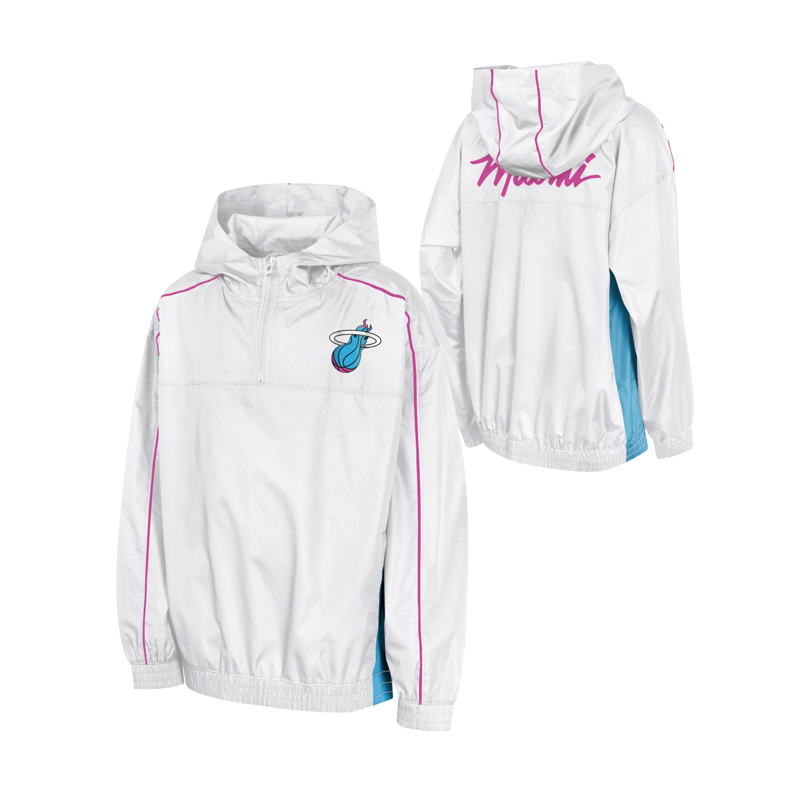 Court Culture Original Vice Half-Zip Kids Hoodie - Image 3