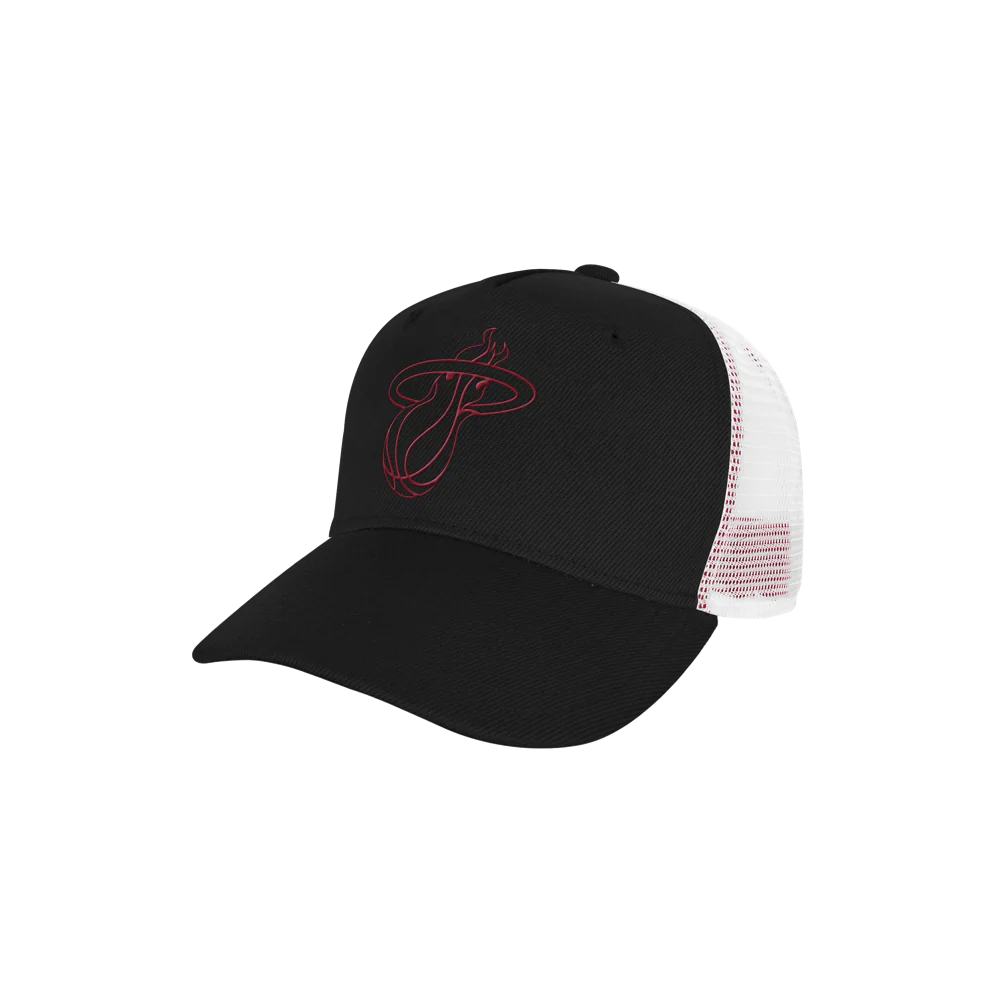 Miami HEAT Kids Snapback Trucker Hat - Image 3