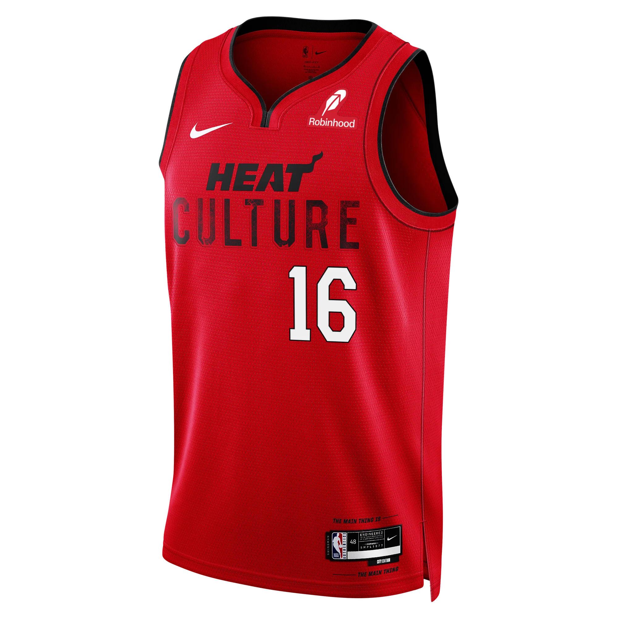 Keshad Johnson Nike HEAT Culture: Blood Red Swingman Jersey