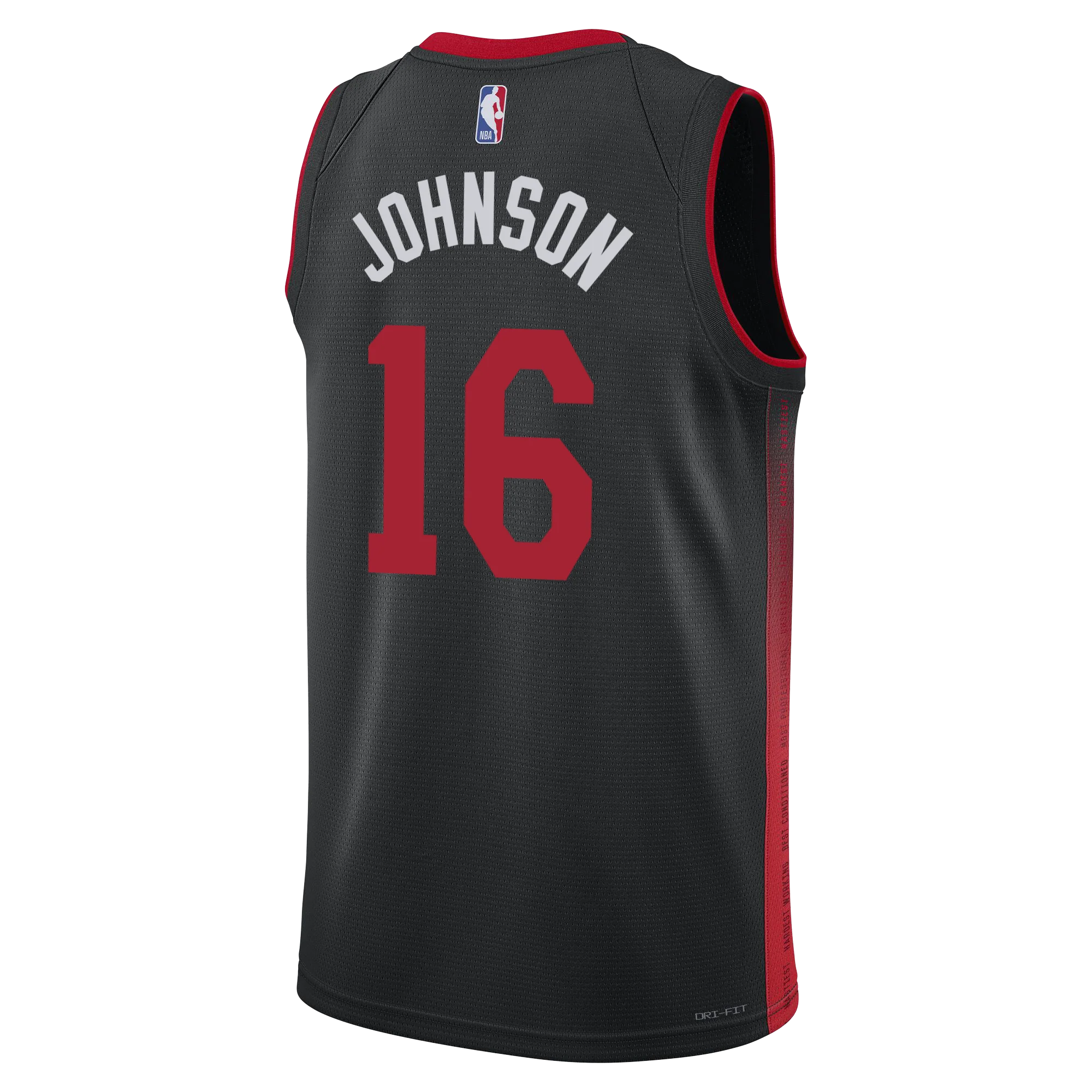 Keshad Johnson Nike HEAT Culture Youth Swingman Jersey - Image 2