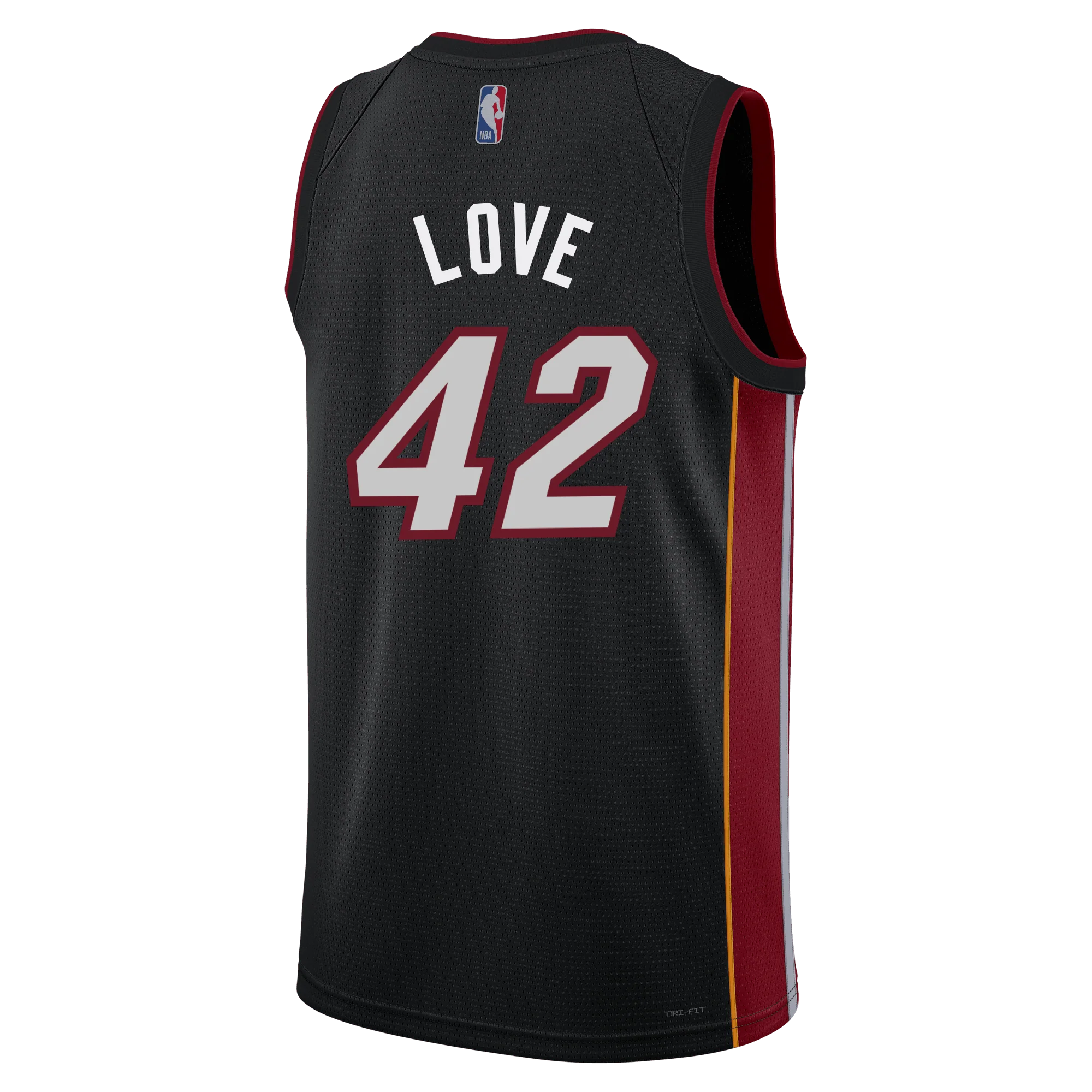 Kevin Love Nike Miami HEAT Icon Black Swingman Jersey - Image 2